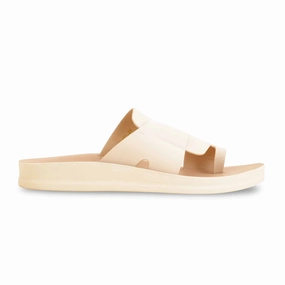 Beige Casual Women Softy CL5489 Jelly Flat Shoes