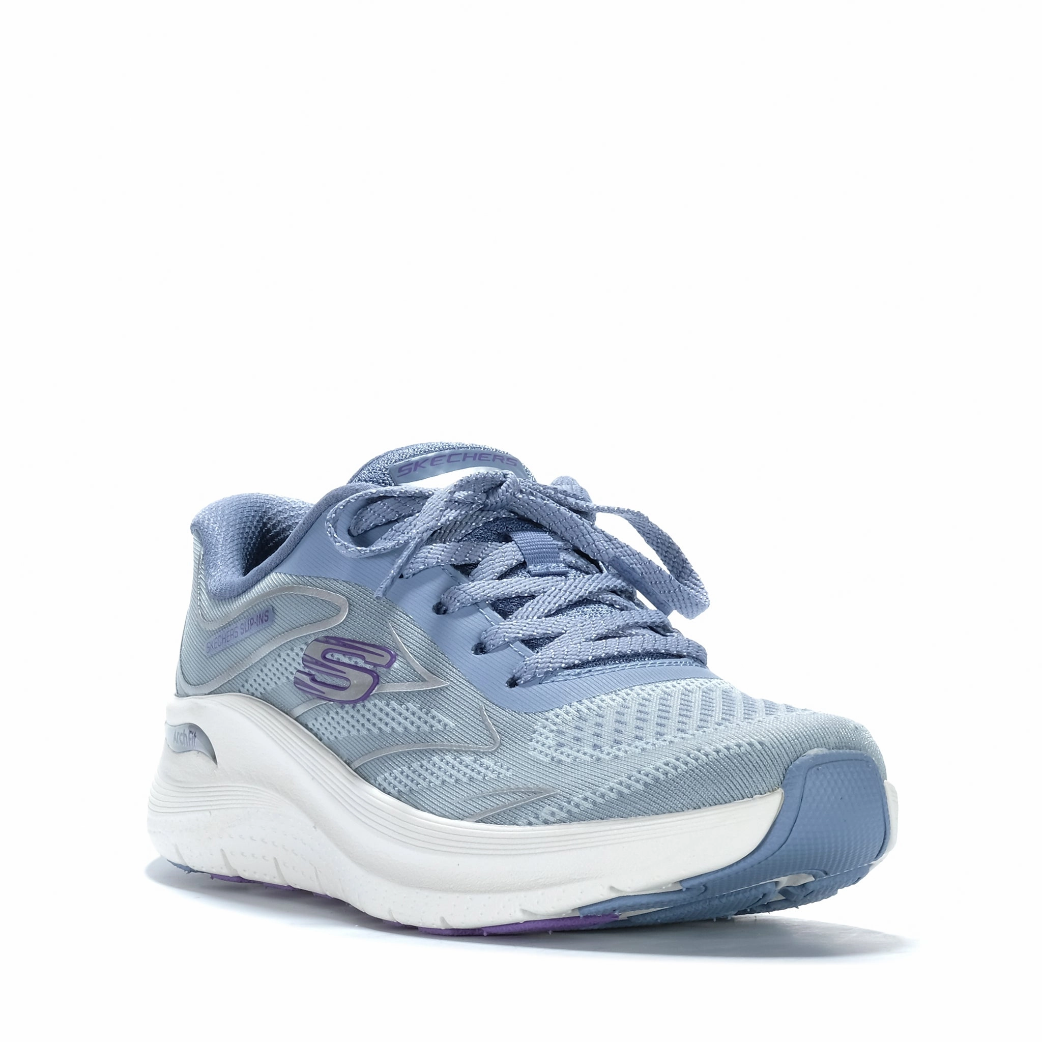 Easy Spirit Romy Walking Shoe Skechers Arch Fit 2.0 - Sleek Stride Blue/Purple 150328
