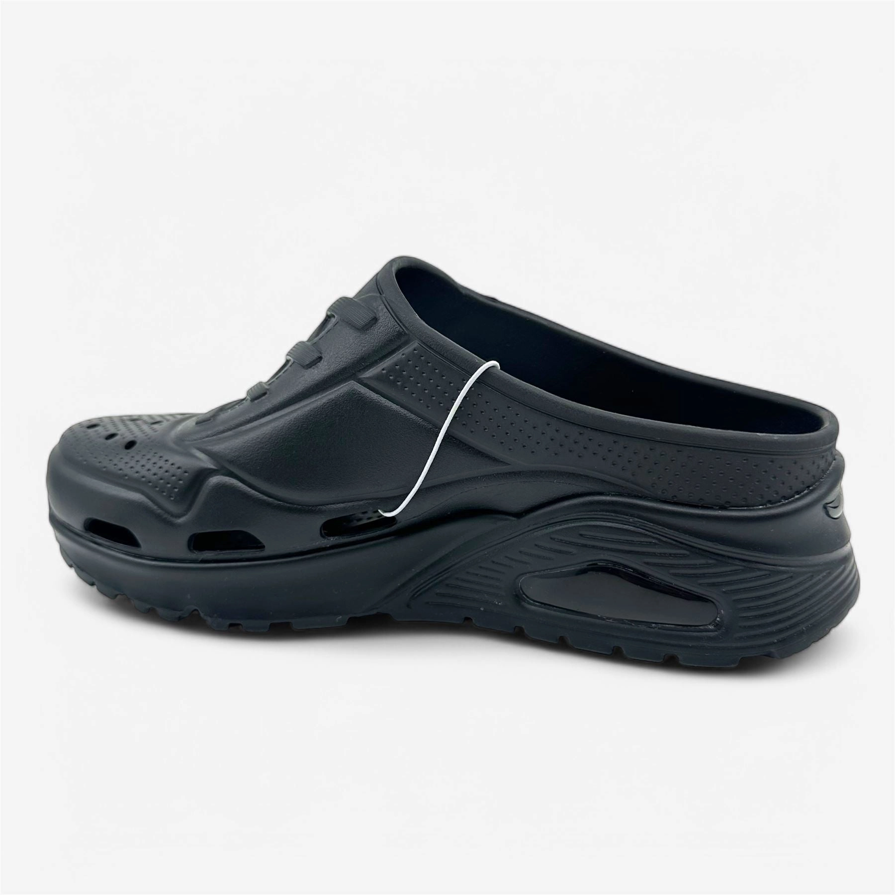 For Travel Best Walking Skechers Arch Fit Uno To The Max Black Womens Size 7 Casual Foamies Clog