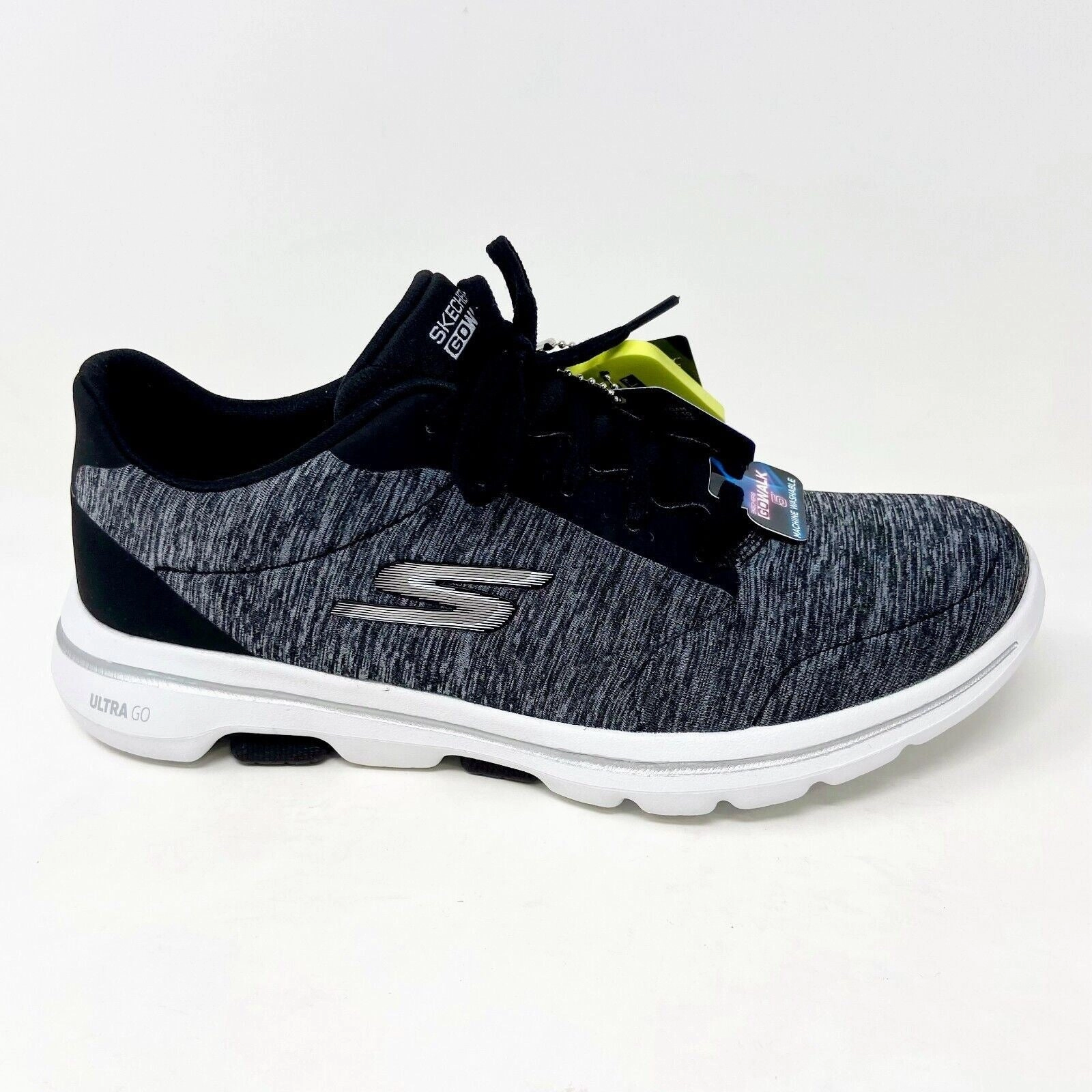 Skechers Go Walk 5 True Black White Womens Athletic Casual Sneakers Walking In A Characters