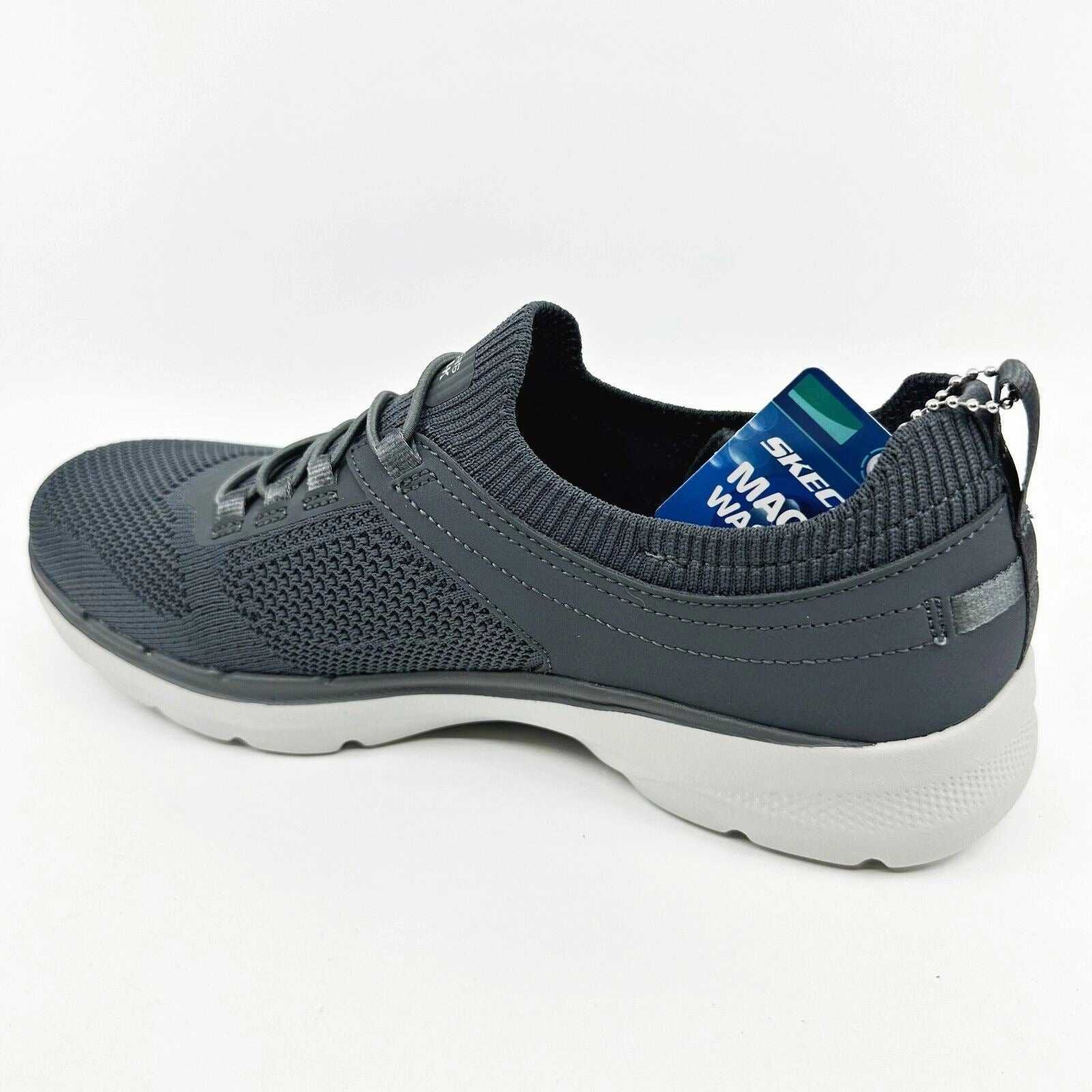 Best City Skechers Go Walk 6 Summer Sparks Charcoal Womens Comfort Shoes