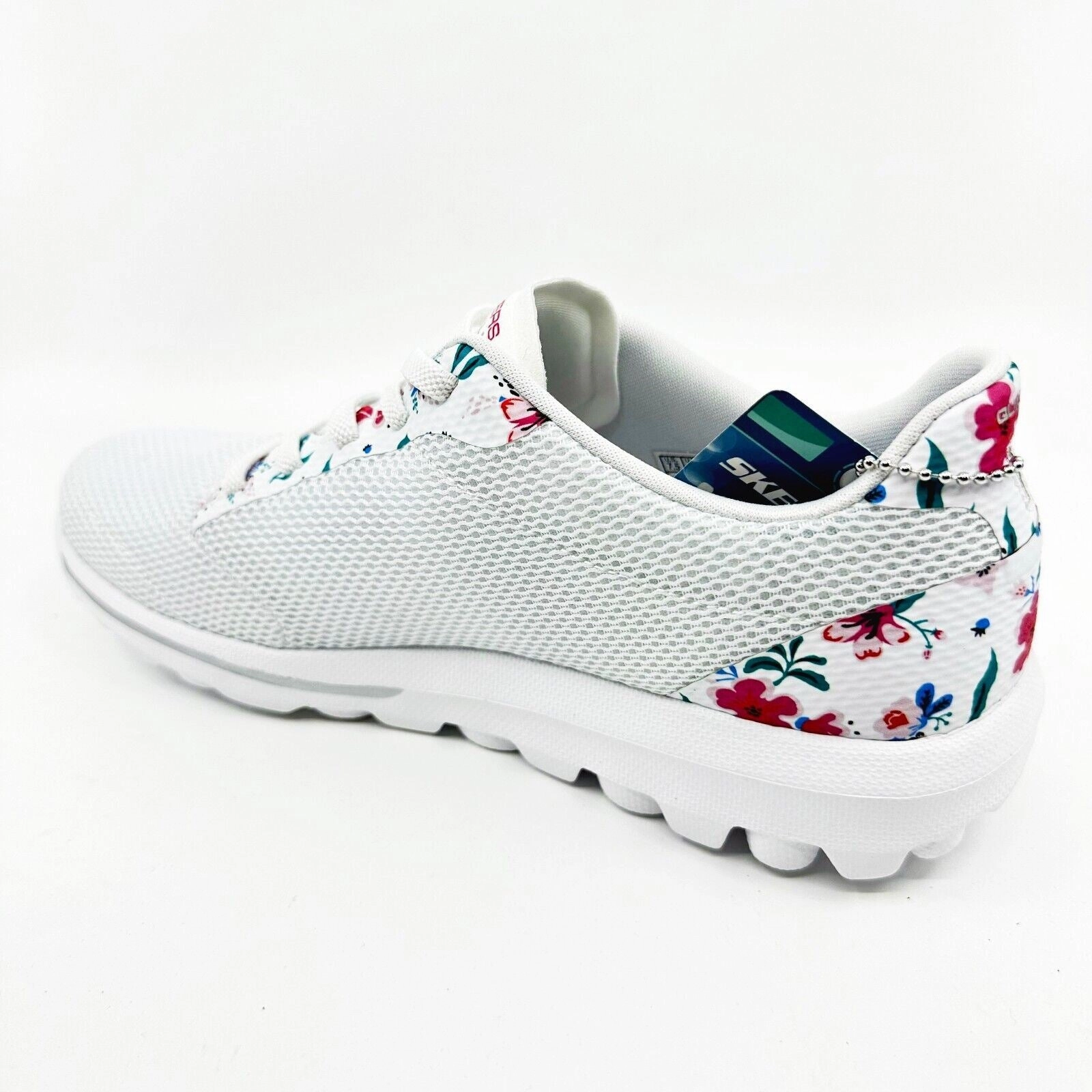 Skechers Go Walk Classic Dream White Womens Comfort Sneakers Company Walk