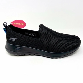Most Comfortable Walking Skechers Go Walk Joy Black Womens Size 6.5 Wide Width Slip On Shoes