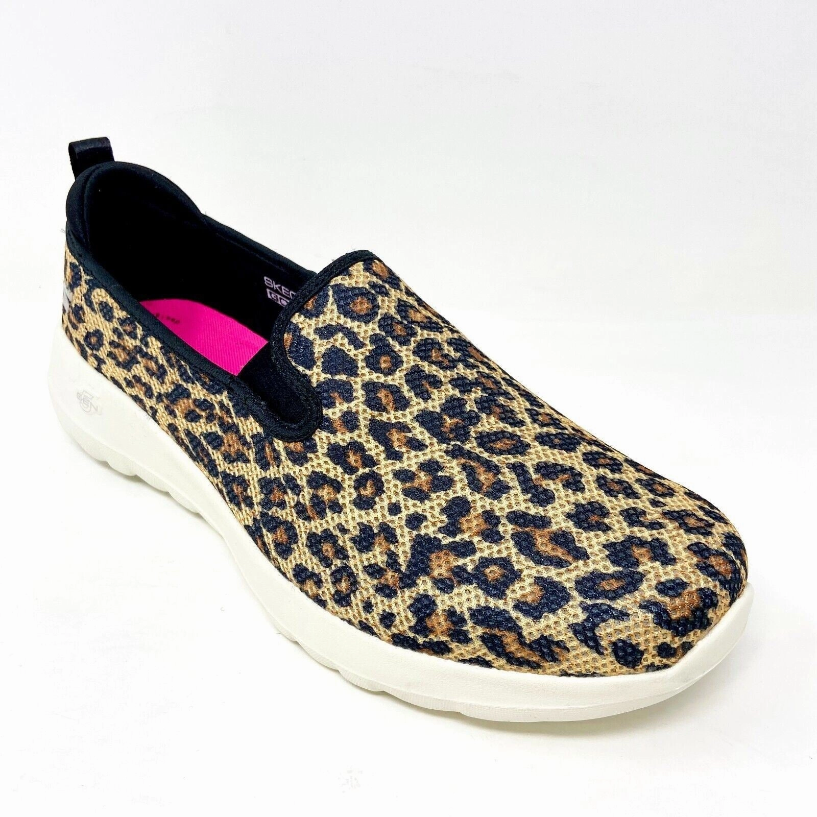 Best Shoes For Walking With Bunions Skechers Go Walk Joy Fiery Leopard Womens Size 11 Casual Slip On Comfort Shoes