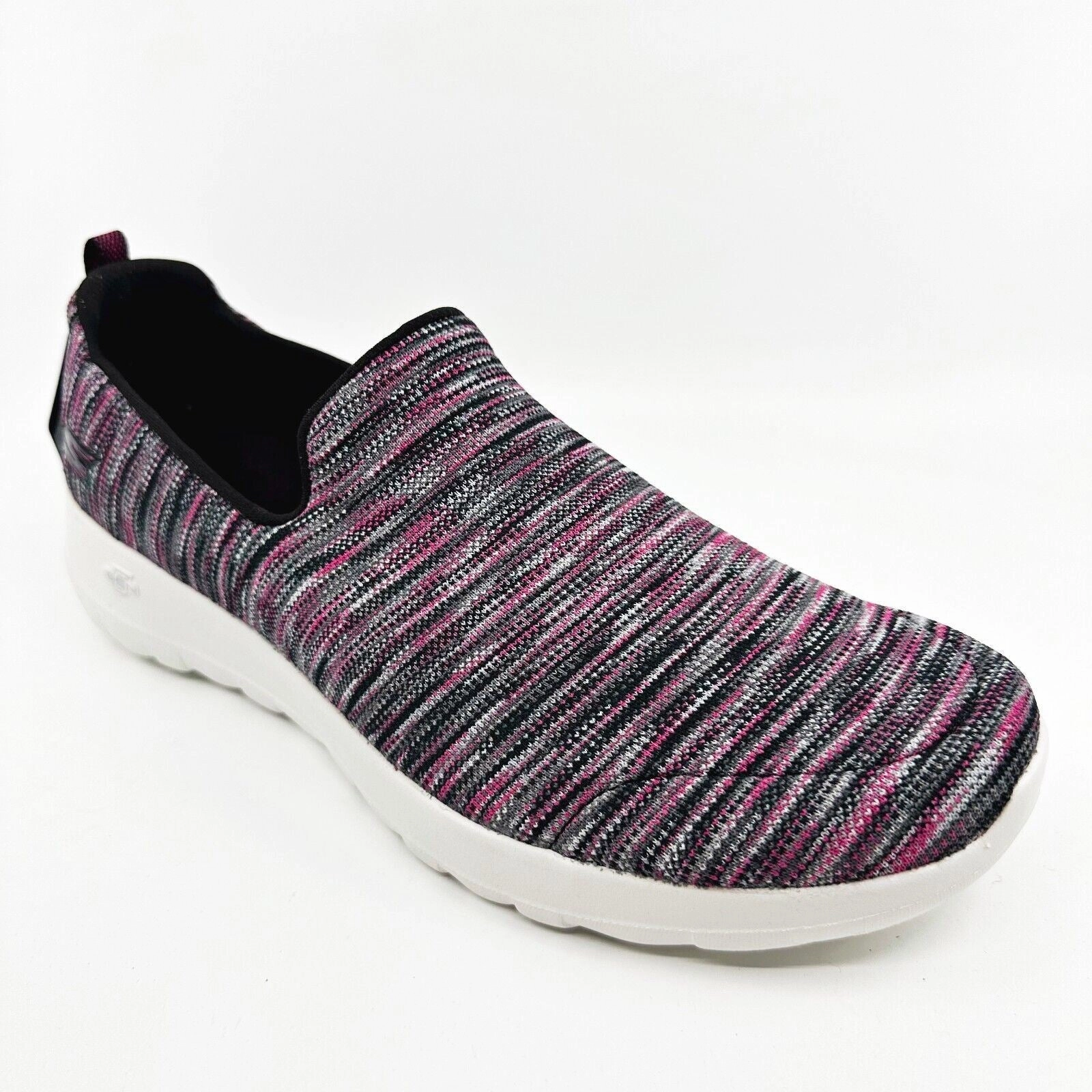 Skechers Go Walk Joy Terrific Black Pink Womens Slip On Comfort Shoes Walking Arthritis Shoes