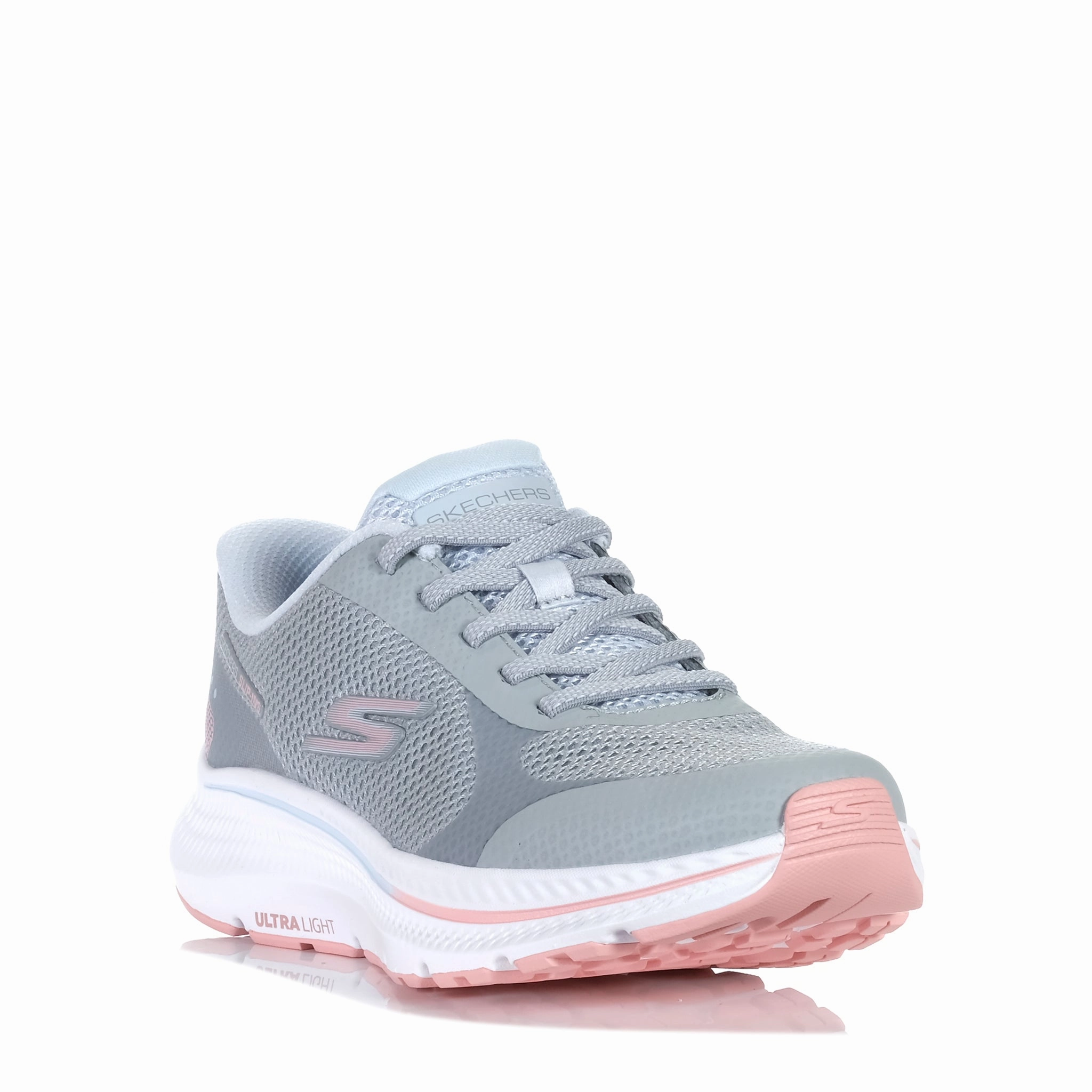 Walking On Concrete All Day Walking Running Skechers Slip-ins: GOrun Consistent 2.0 - Captiva Grey/Blue 1286
