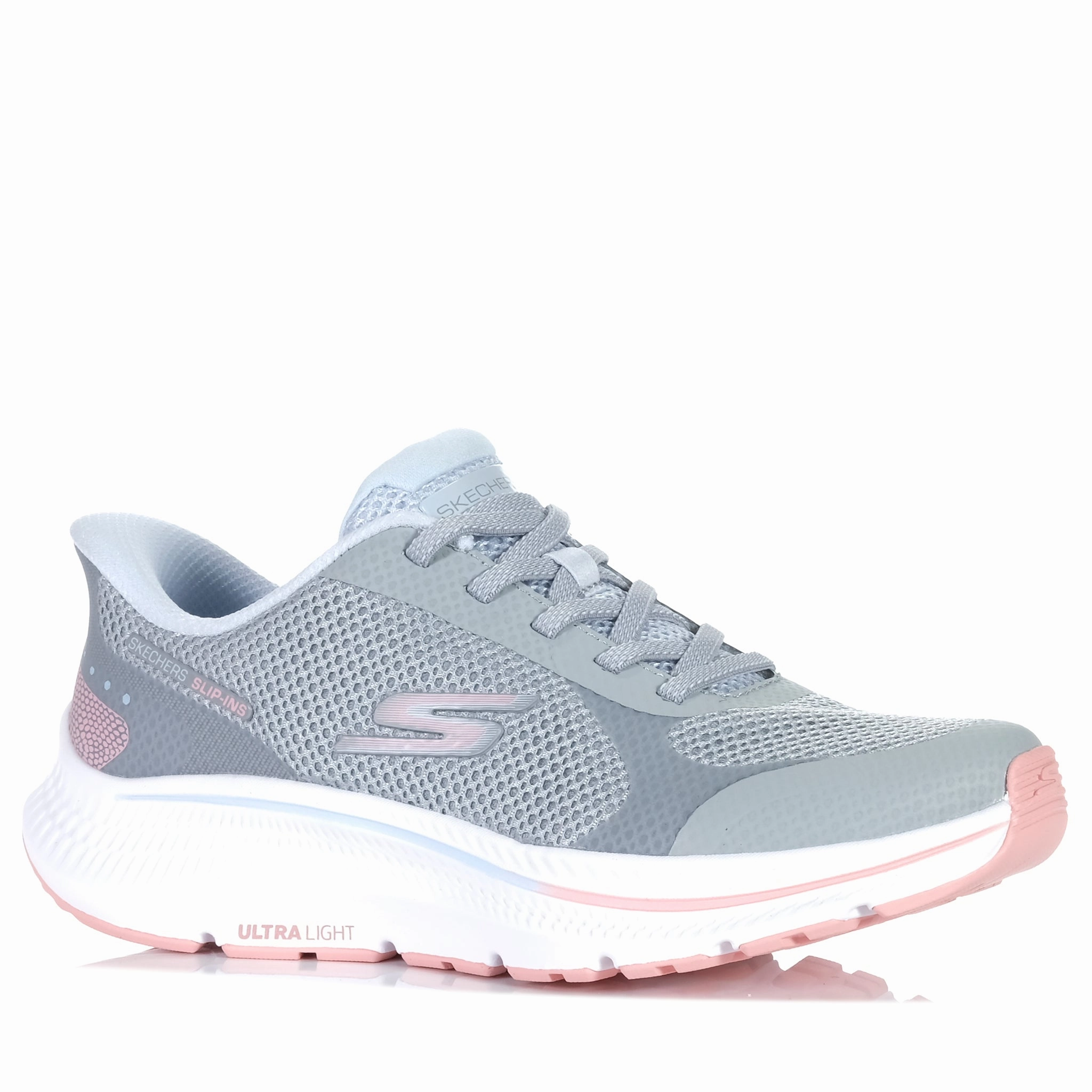 Barefoot Walking Shoes Skechers Slip-ins: GOrun Consistent 2.0 - Captiva Grey/Blue 1286