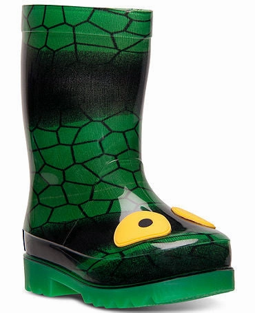 Skechers Toddler Boys' S Lights Light-Up Drip Drops Rain Boots from Finish Line Hiking In Boots