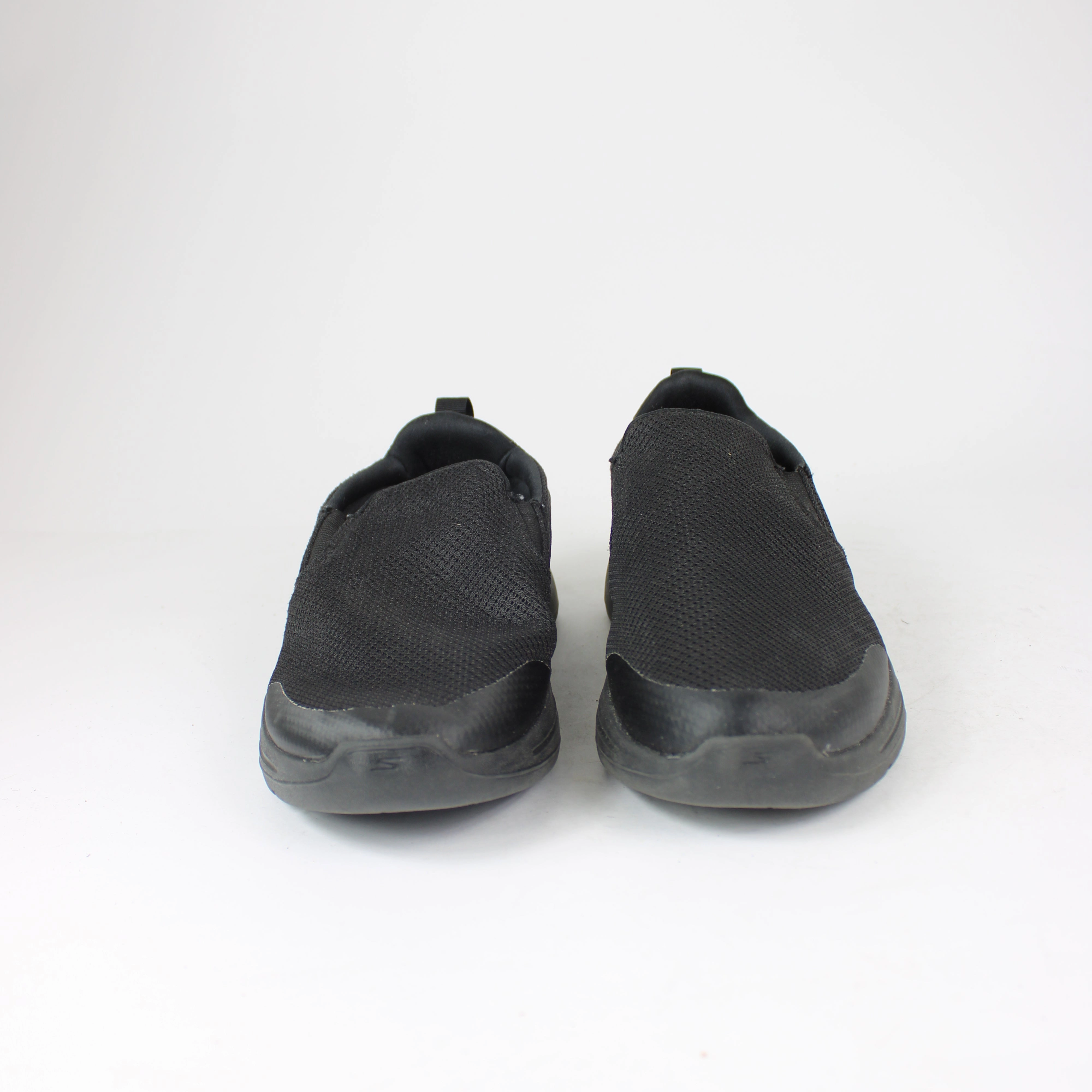 Women Casual Fashion Rhinestone Slip On Loafers Sketchers Black Mesh Slip on Sneakers