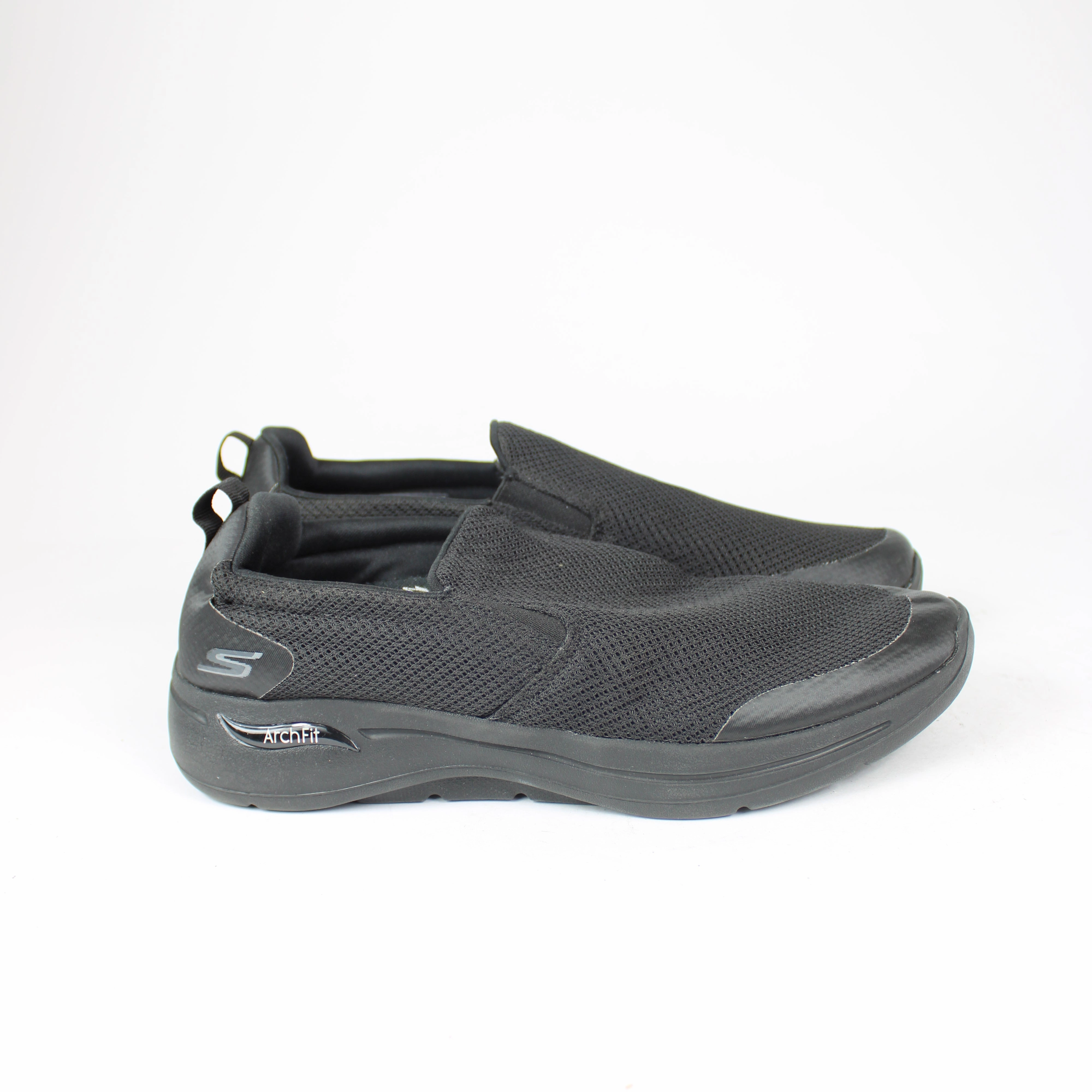 Sketchers Black Mesh Slip on Sneakers Slip On Boot Covers