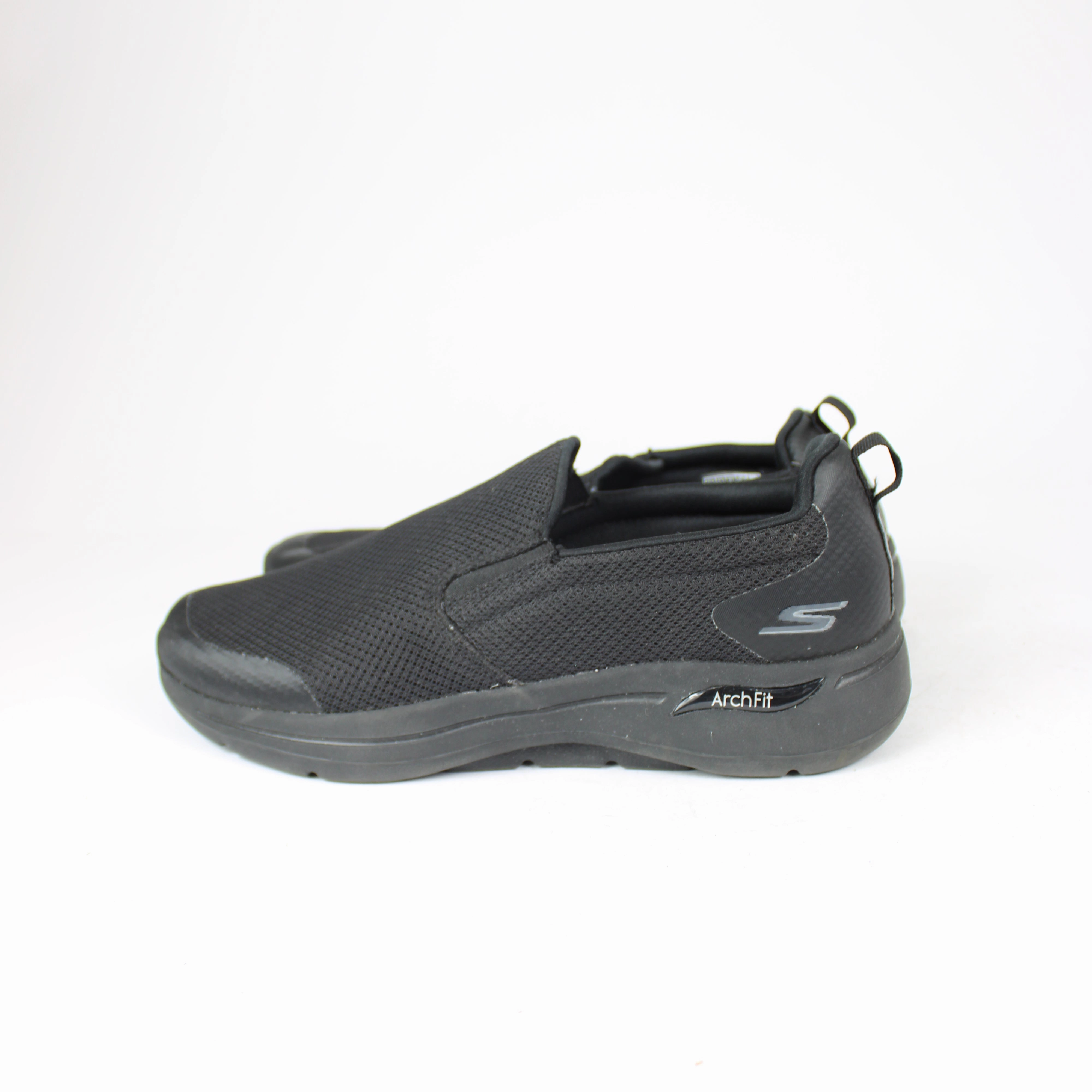 Sketchers Black Mesh Slip on Sneakers Most Comfortable Slip On Sneakers