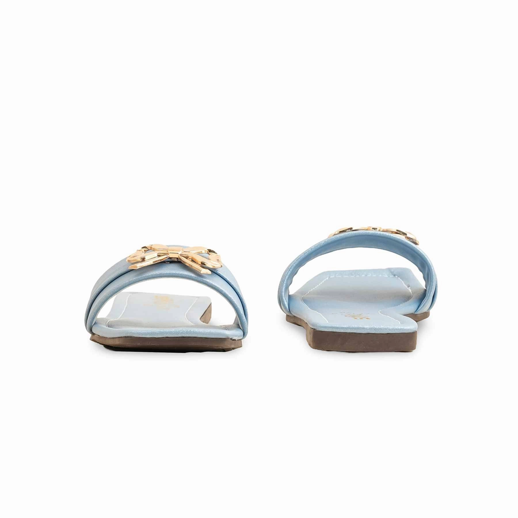 Sky Blue Casual Slipper For Women CL1970 530 Casual Shoes