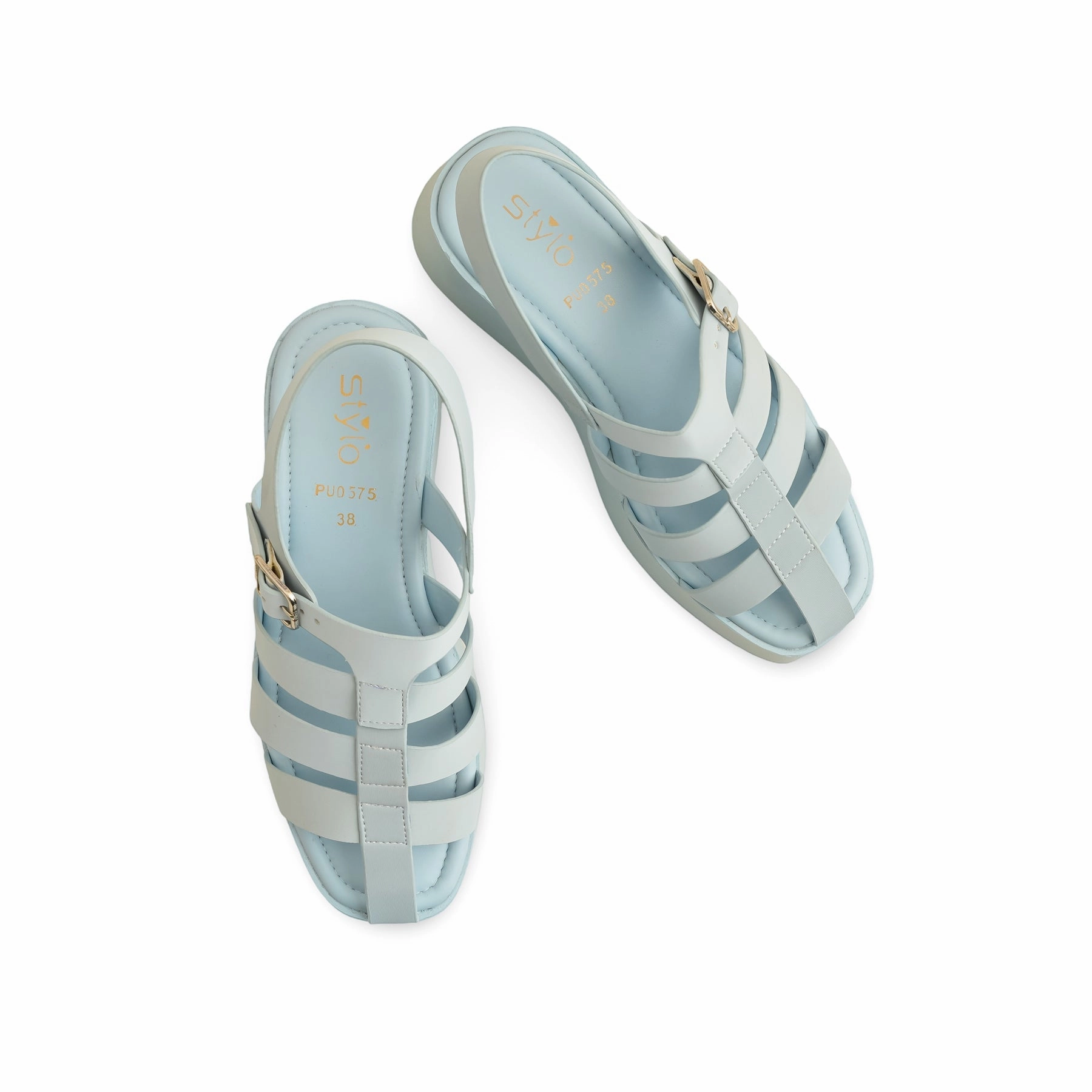 Grill Sandals Sky Blue Formal Sandal PU0575