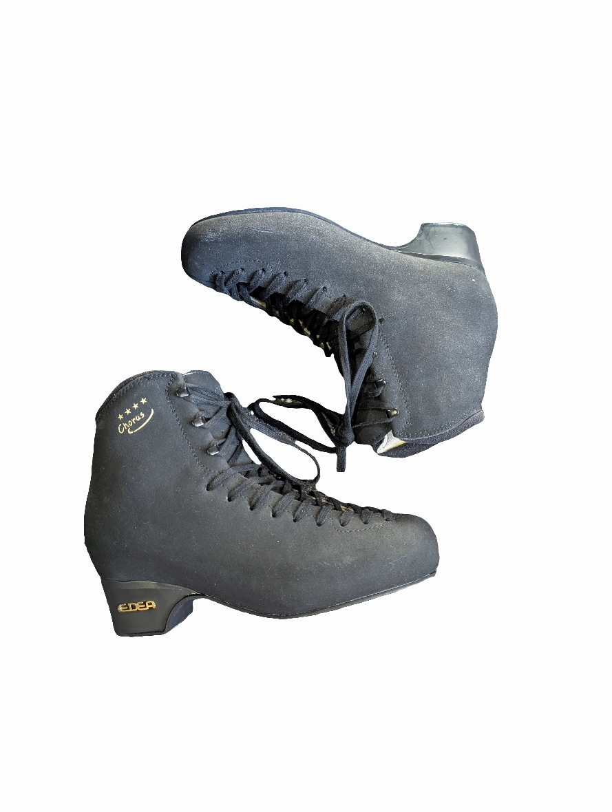 Long Brown Boots Slightly Used Edea Chorus Mens Size 270mm Figure Skate Boots