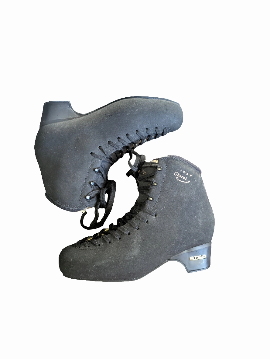 Slightly Used Edea Chorus Mens Size 270mm Figure Skate Boots Fish Skin Cowboy Boots