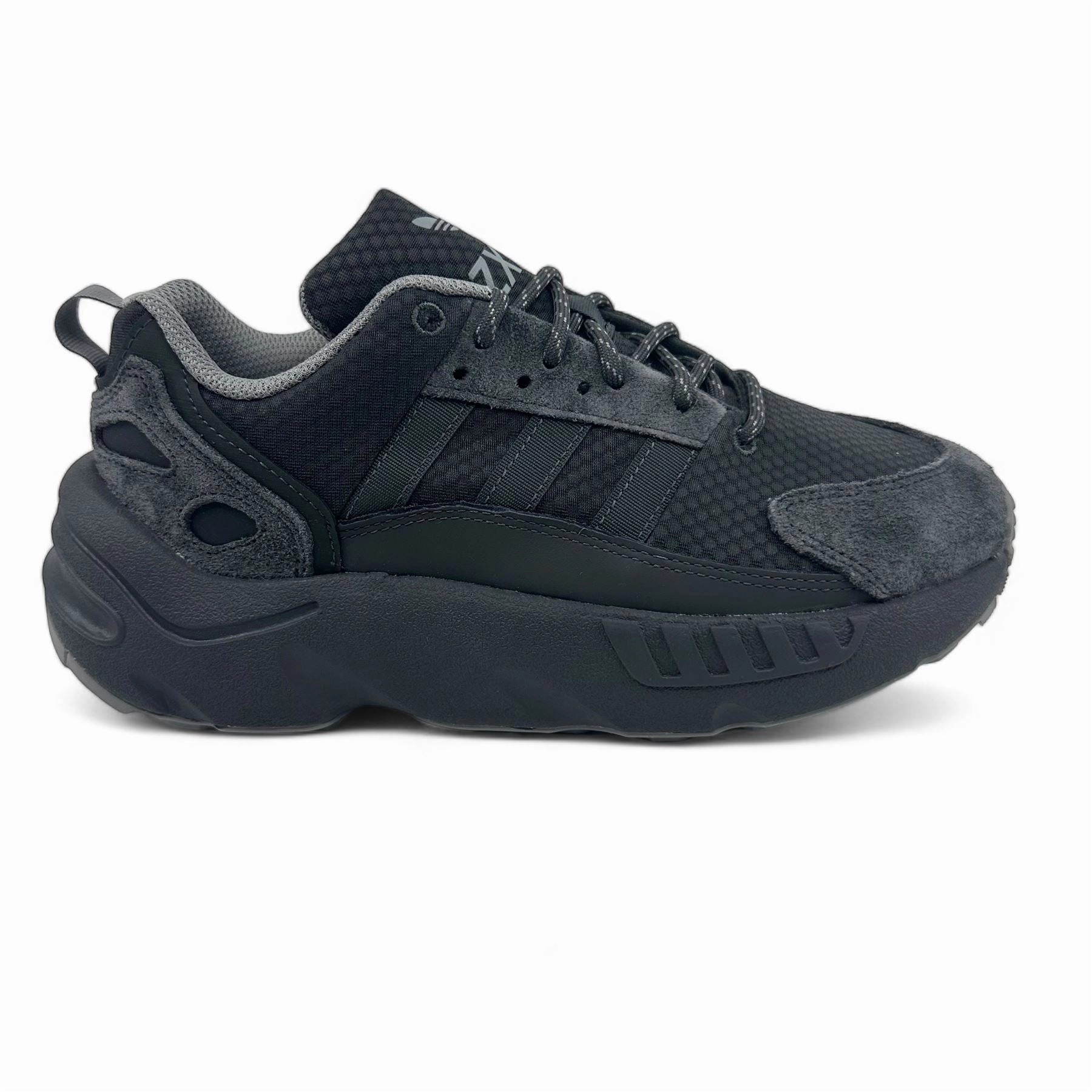 Rockport Walking Shoe Adidas ZX 22 Solid Grey Kids Size 5.5 Athletic Sneaker