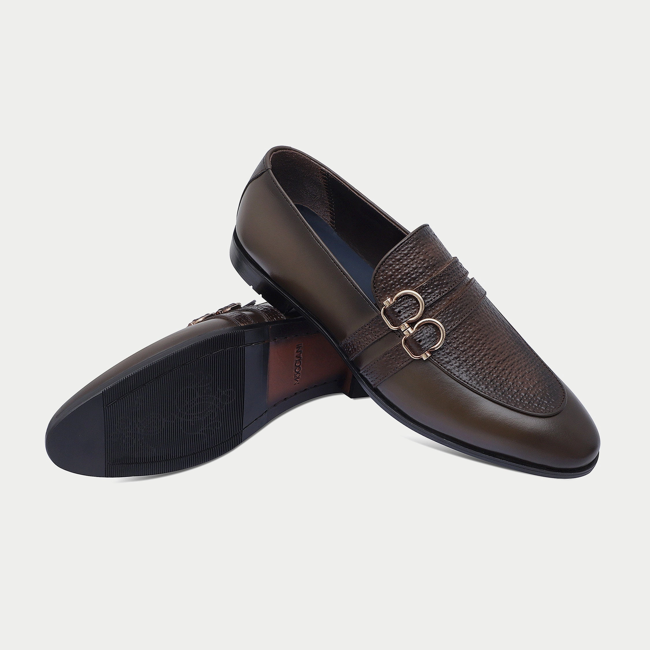 Slip On Sneakers Men MM2053-BROWN