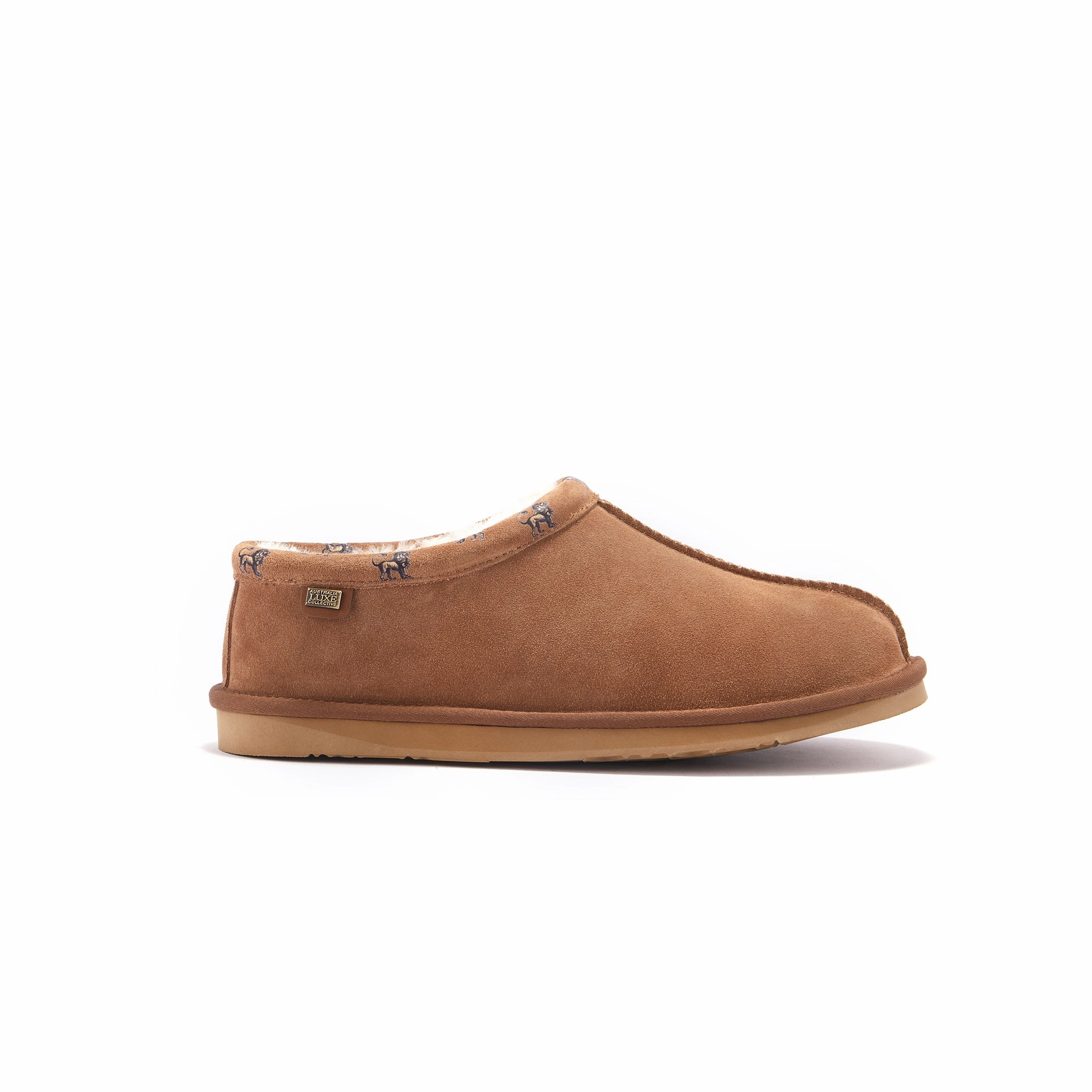 Psycho Bunny Slippers MENS OUTBACK CHESTNUT