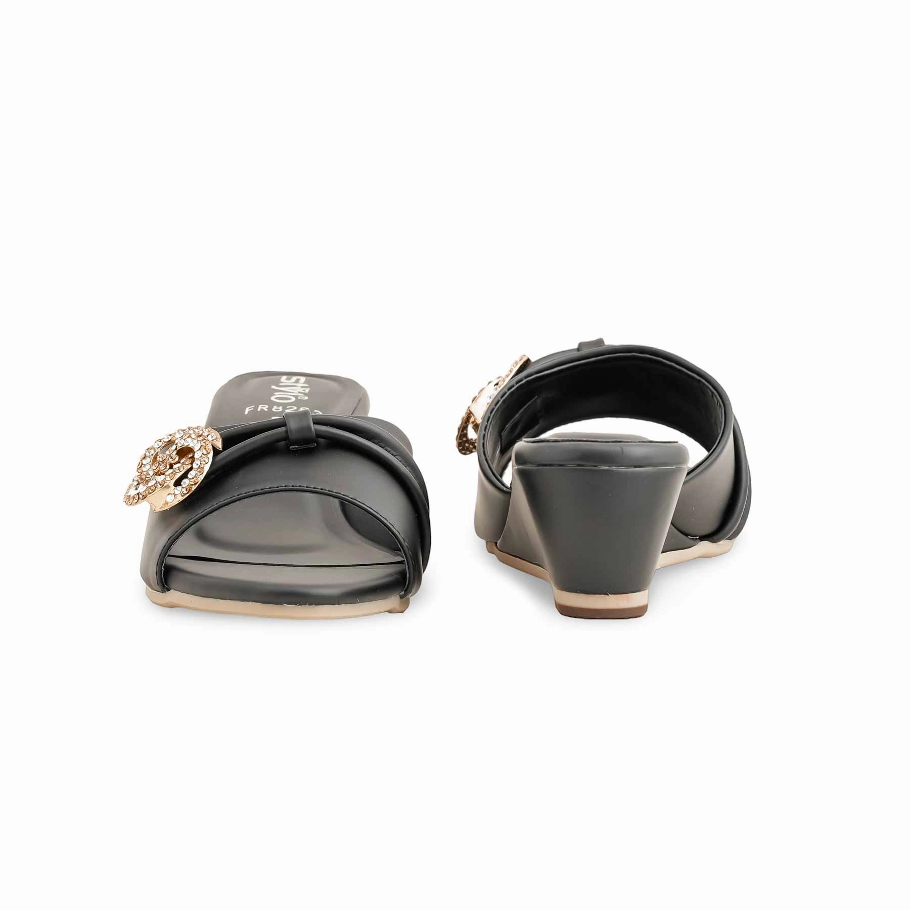 Animal Adult Slippers Black Formal Women Slipper FR8283