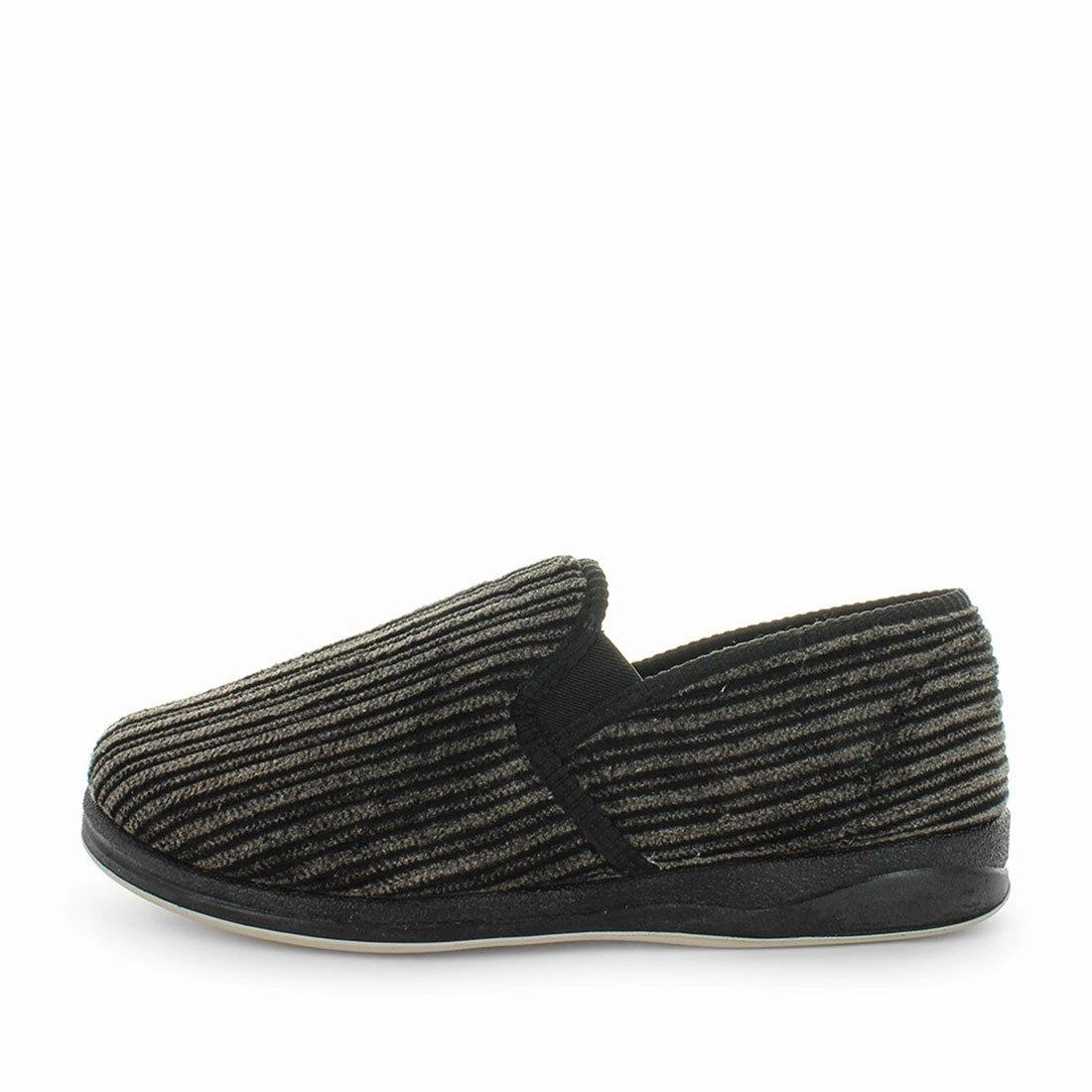 Panda Eden Men's Slippers - Black Florence Slippers