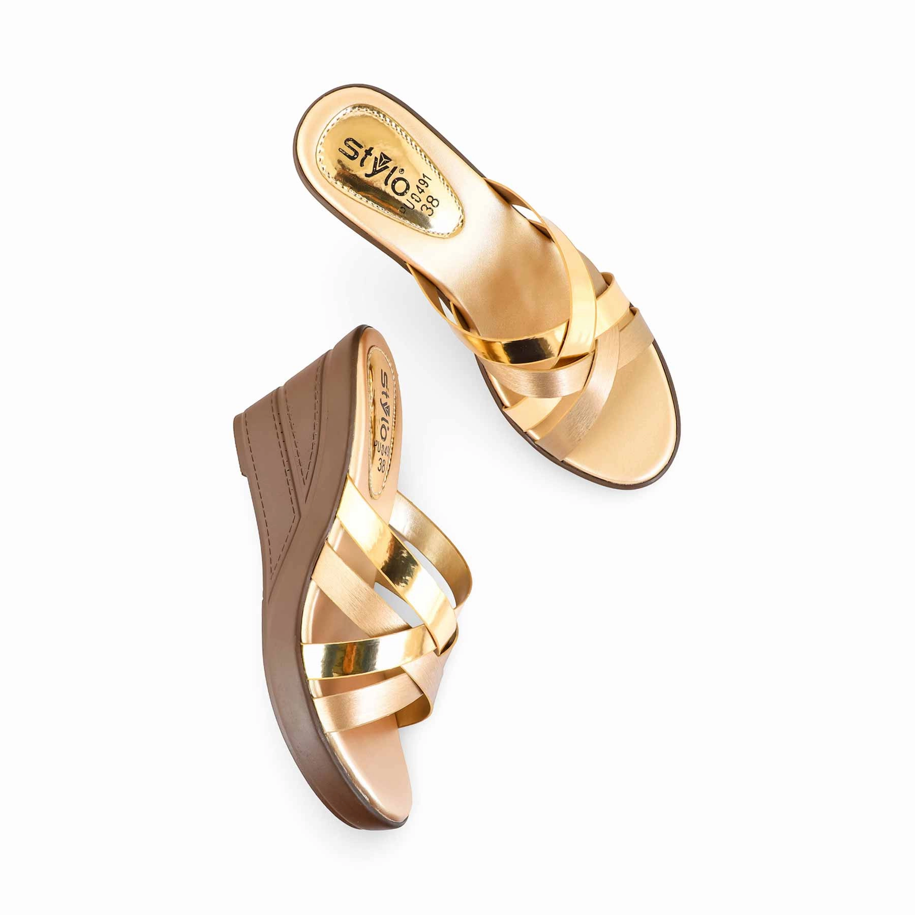 Peach Formal Slipper PU0491 Plantar Fasciitis Indoor Slippers