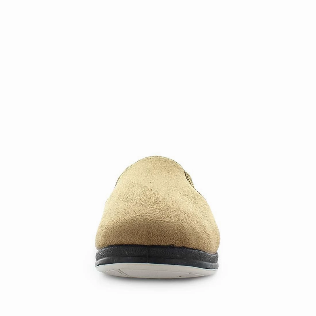 High Heel Ballet Slippers Panda Eden Men's Slippers - Tan Suede