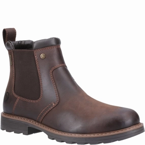 Leafield Boots Brown Russell Moccasin Boots