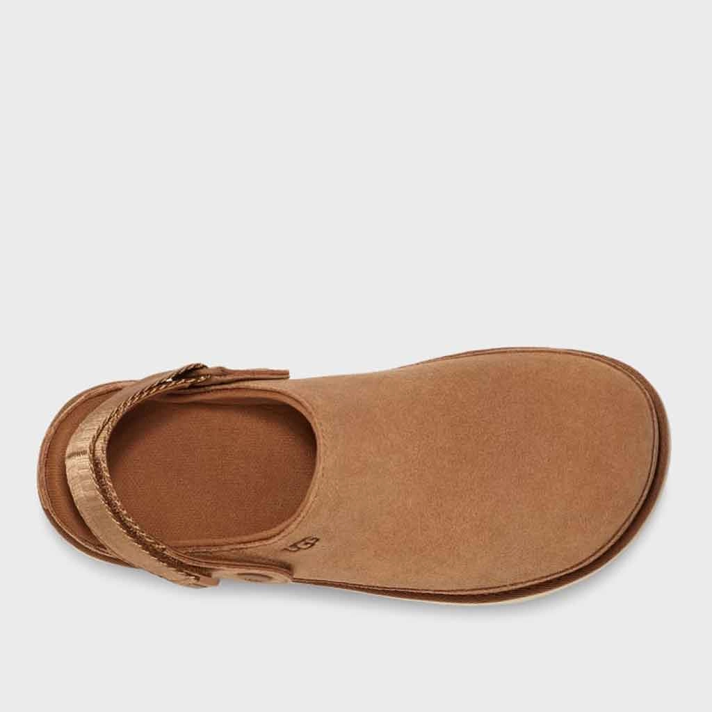 Sale Flat Shoes UGG Goldenstar Clog for Women - Chestnut