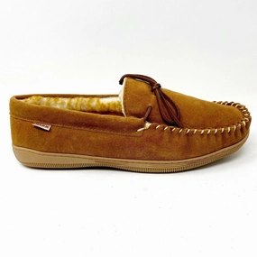 Tamarac Camper Tan Cowhide Mens Size 15 Wide Moccasin Comfort Slippers Shoes Type Slippers