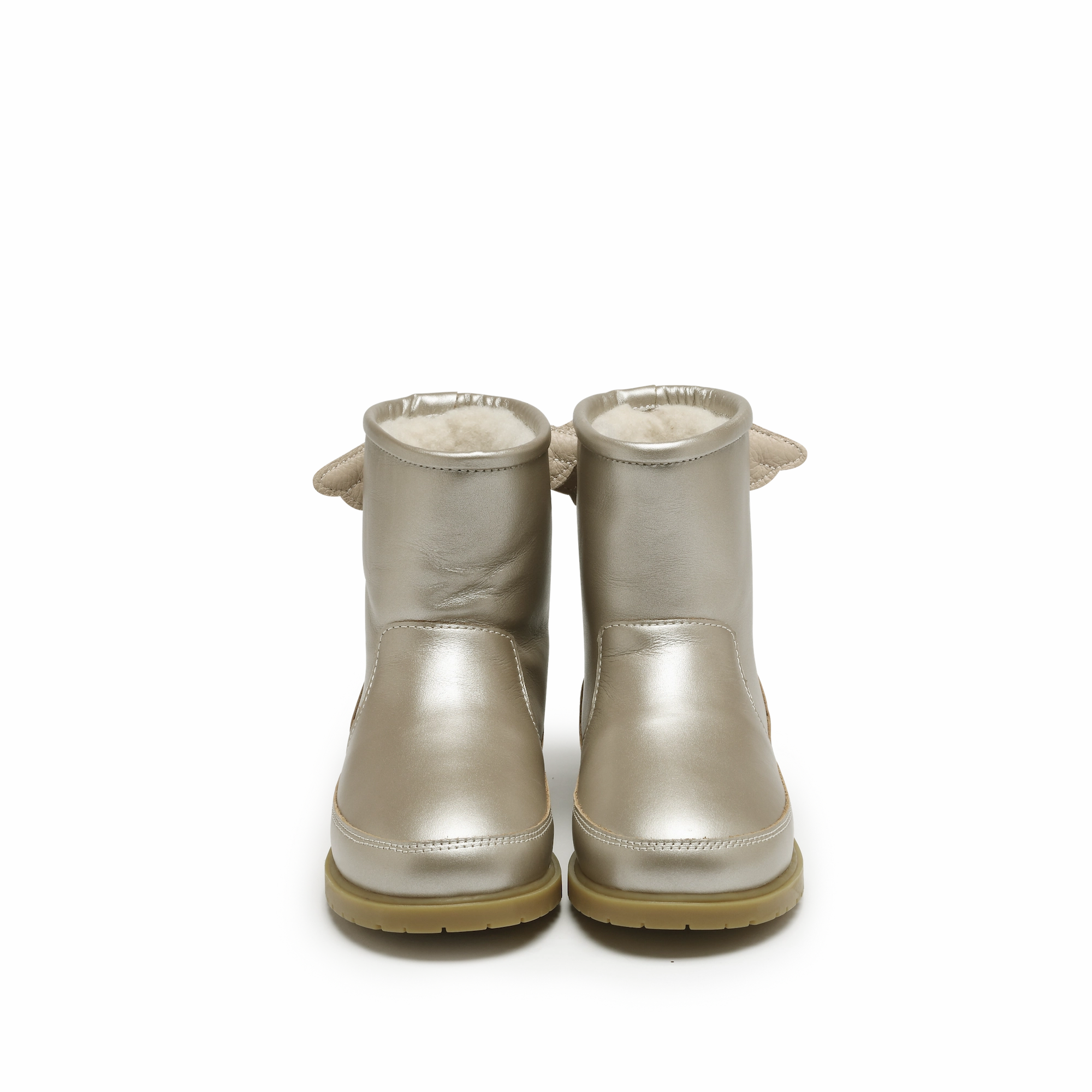 Ugh Boots Angela Boots | Wings | Off White Metallic Leather