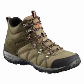 Vans High Top Hiking Boots Columbia Men Olive PEAKFREAK VENTURE MID LT
