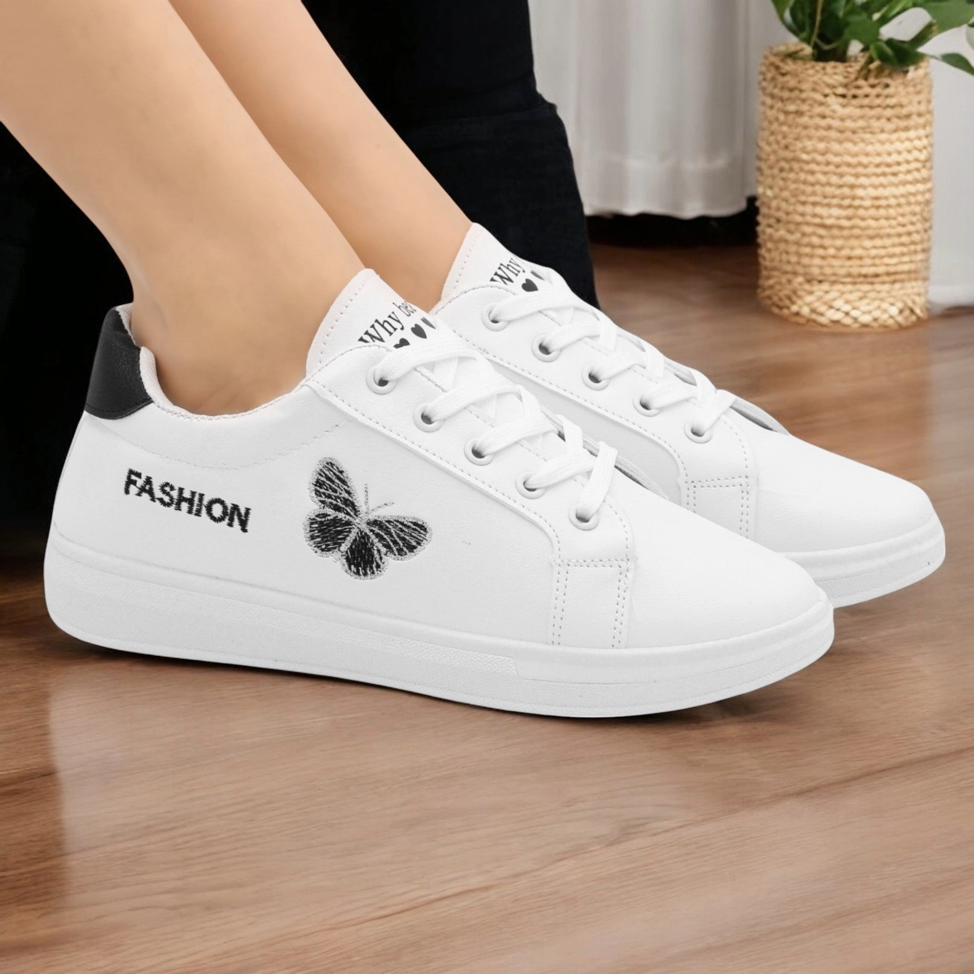 Sneaker Butterfly-R24-2 Princess Diana Flat Shoes