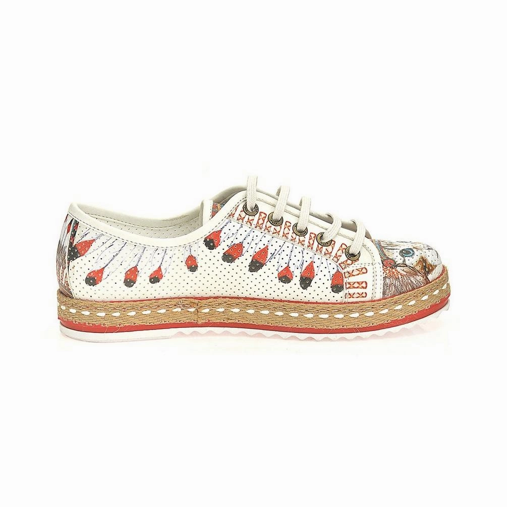 Sneaker Shoes NDEL101 Wearing High Heels