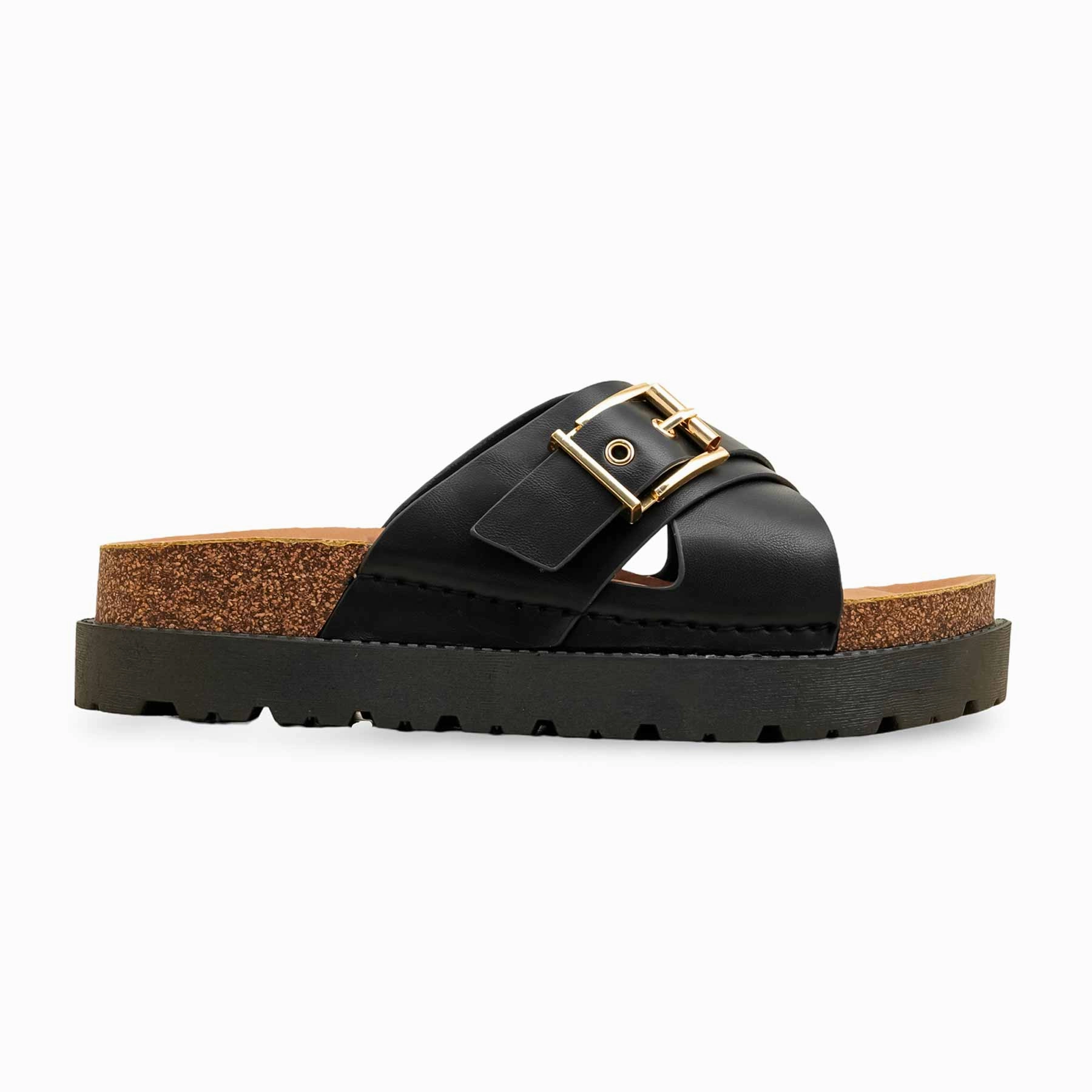 Tazz Slippers Black Formal Slipper For Women PU0391