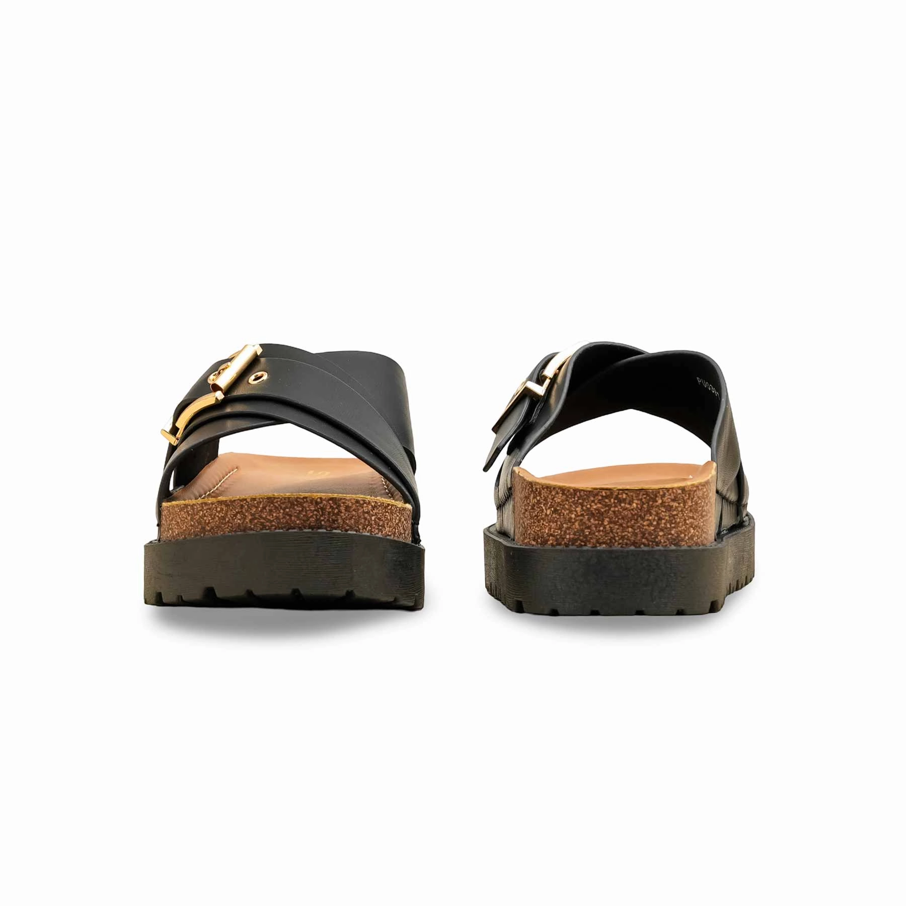 Slippers Adults Black Formal Slipper For Women PU0391