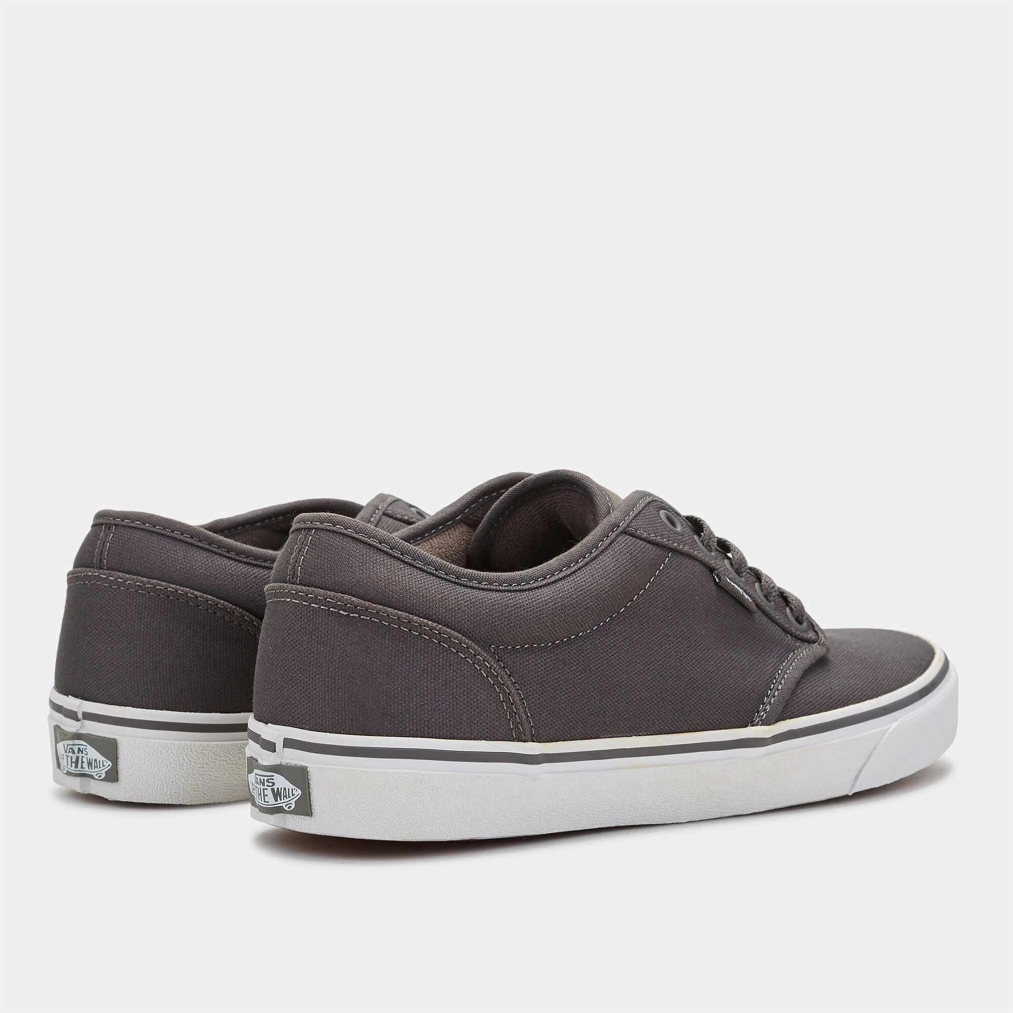 Vans Men's Atwood Canvas' Sneaker, Pewter Slip On Casual Comfort Shoes