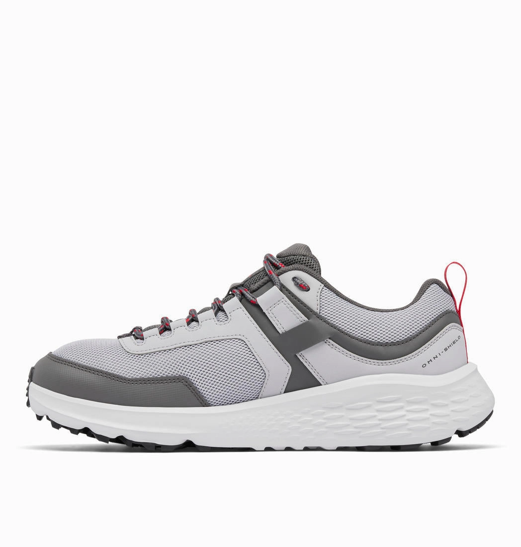 Flat Elastic Shoe Laces Columbia Men Grey KONOS LOW