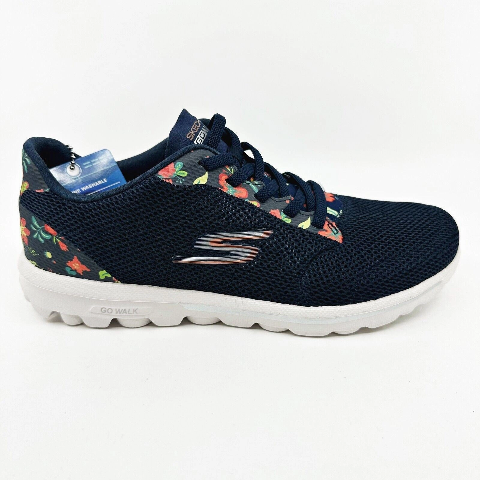 For Europe Walker Running Skechers Go Walk Classic Dream Navy Womens Comfort Sneakers