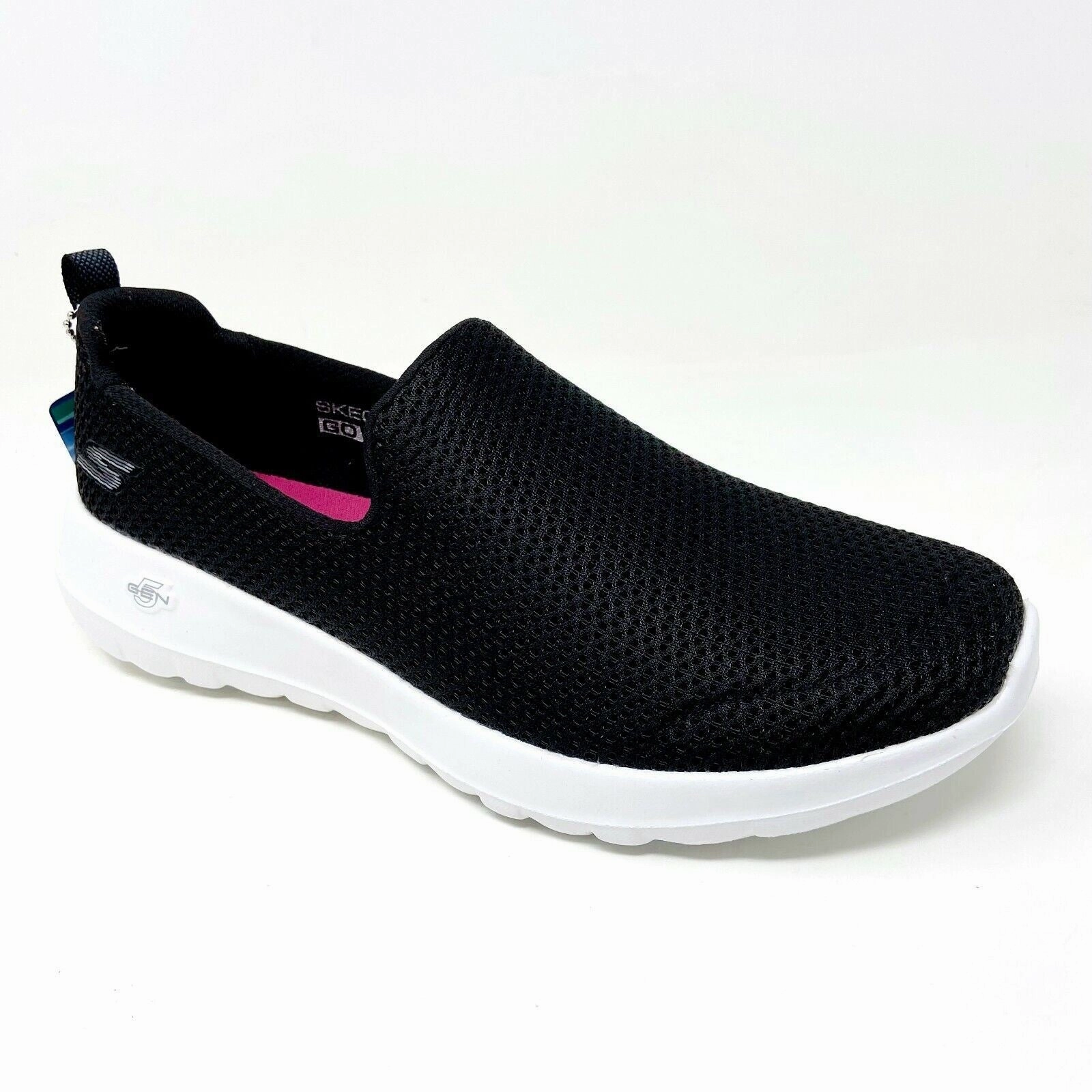 That Are Good For Walking On Concrete Skechers Go Walk Joy Black White Womens Wide Width Slip on Shoes