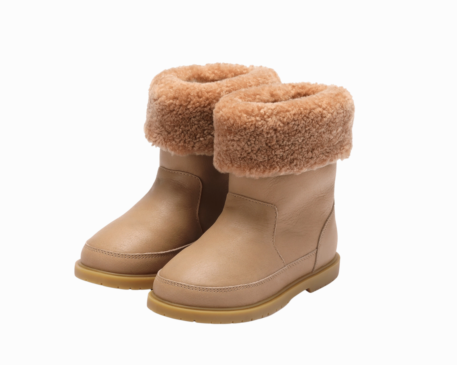 Boots For Construction Nold Boots | Beige Leather