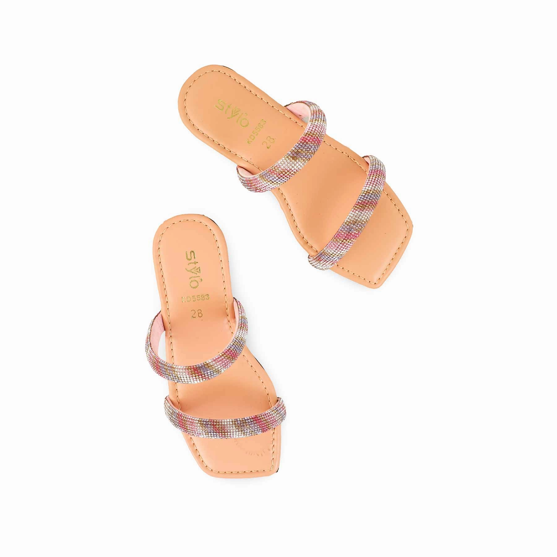 Girls Pink Fancy Slipper KD5583 Wholesale Slippers