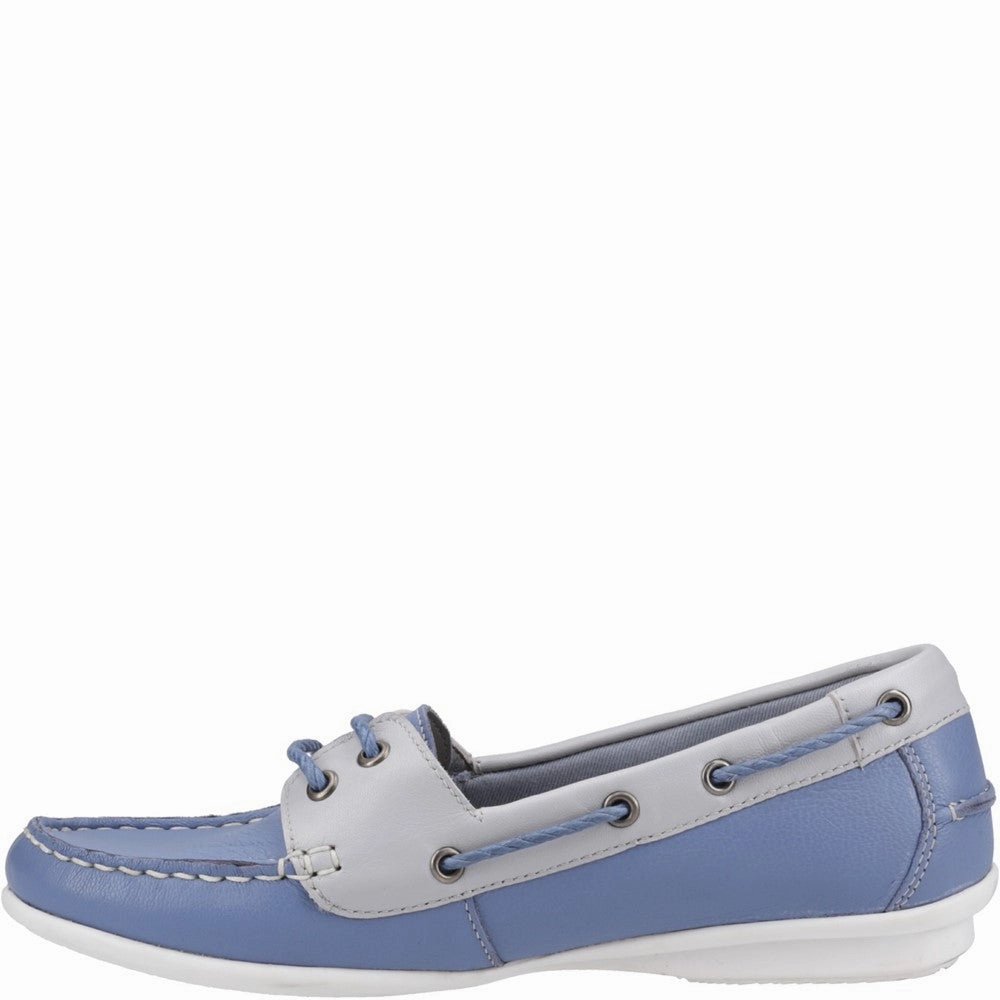 Blue Irene Boat Shoes Heel Pain After Walking