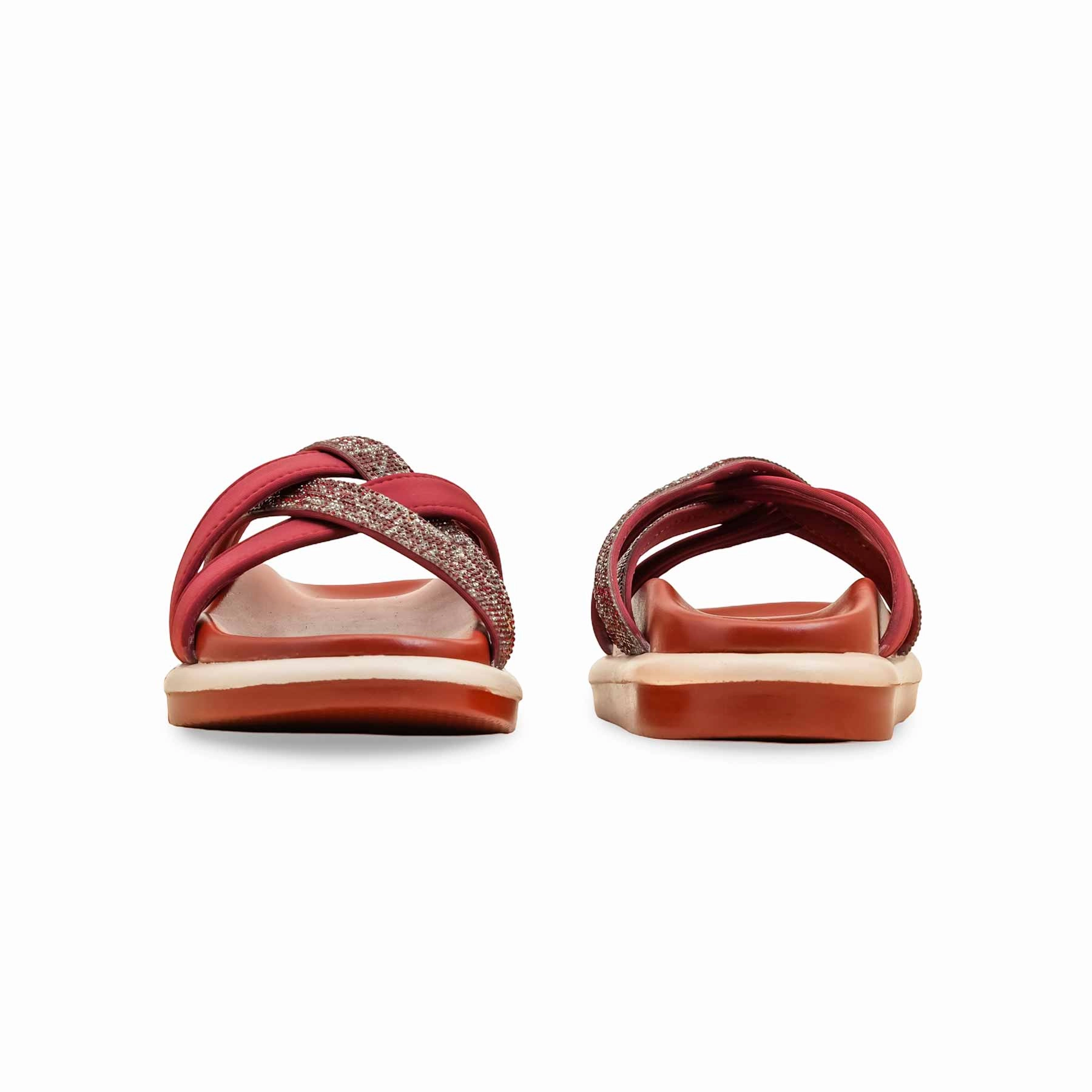 Ugg Tazz Platform Slippers Maroon Formal Slipper For Ladies PU0584