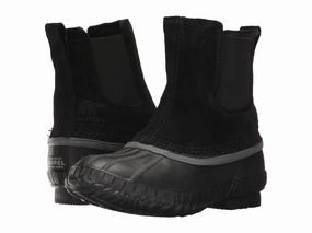 Military Surplus Combat Boots SOREL Cheyanne II Chelsea Kids | Black / Dark Grey (1751211)