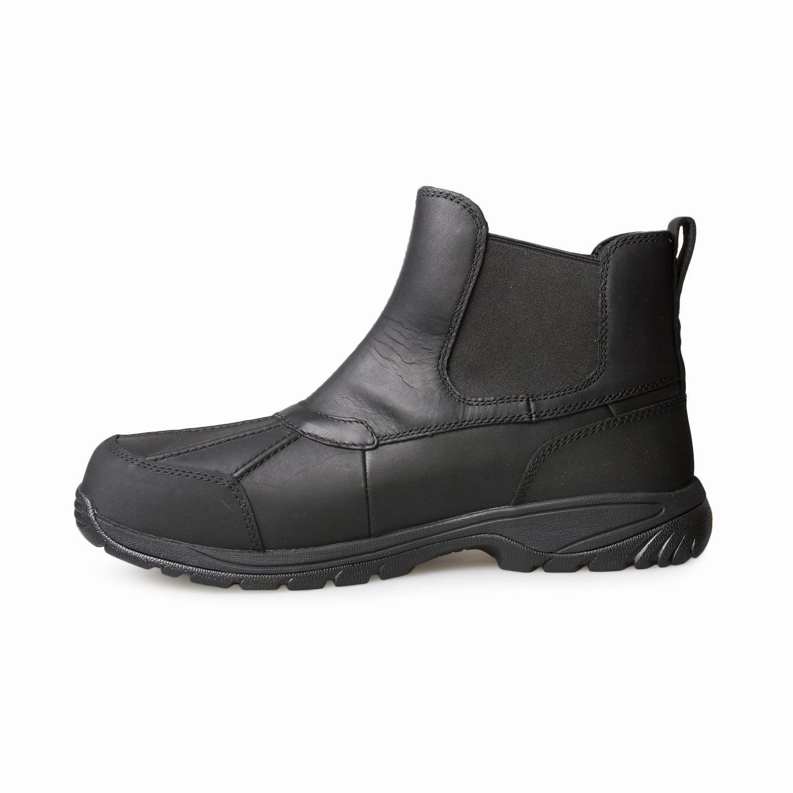UGG Butte Chelsea Black Boots - Men's Best Waterproof Running Shoes