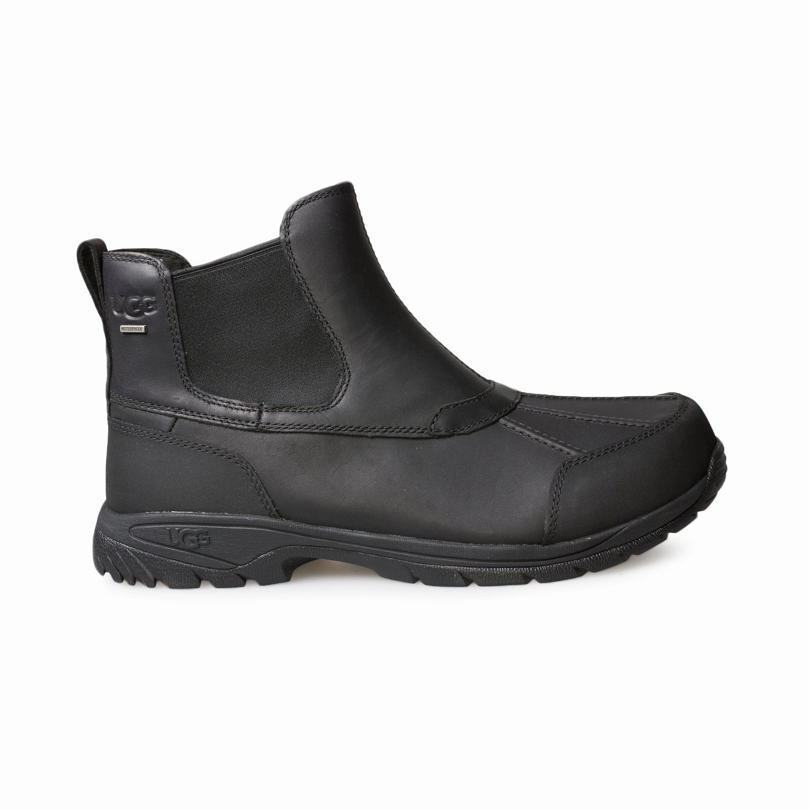Best Shoes For Hiking Waterproof UGG Butte Chelsea Black Boots - Men's