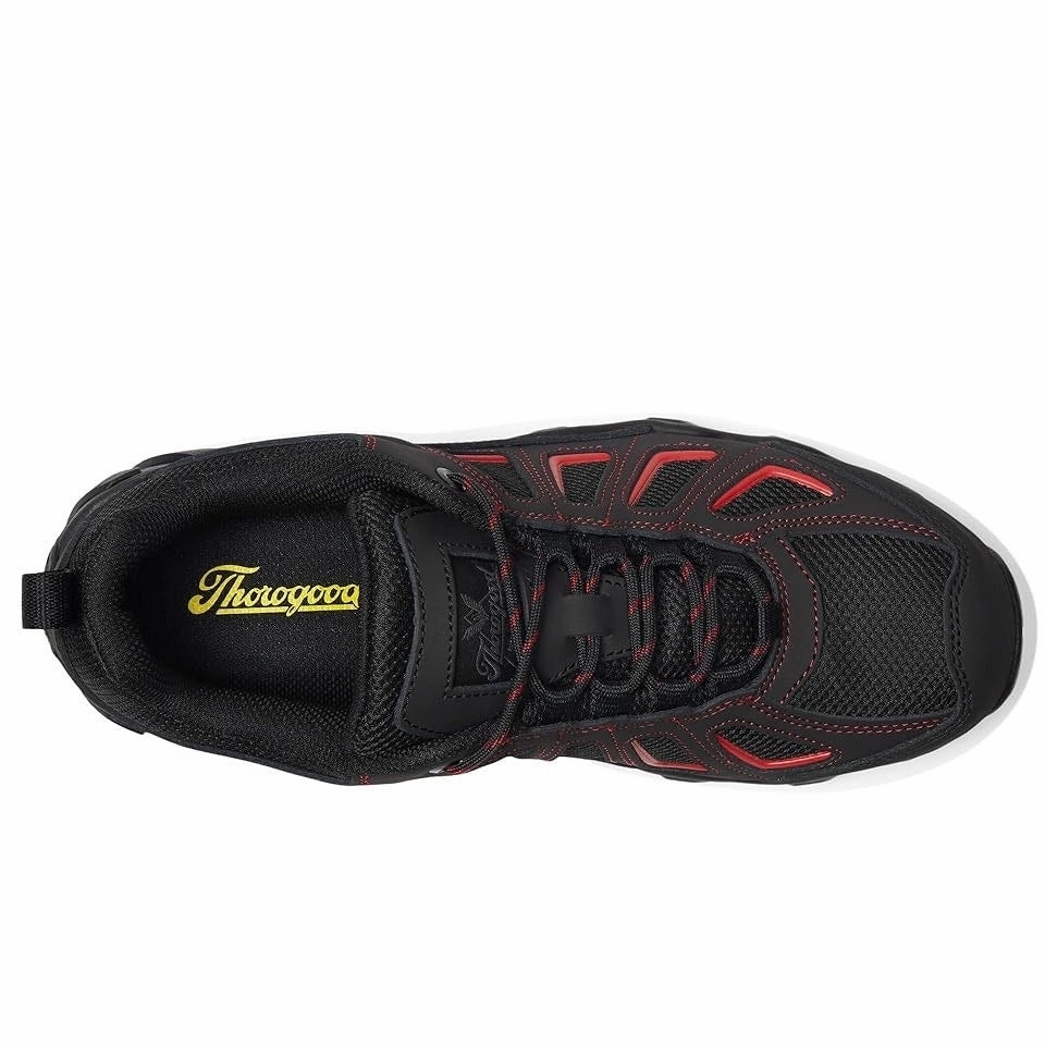 Kids Hiking Boots Thorogood Mens Crosstrex SD Composite Toe Shoes US 13 Wide Black Red Leather NIB