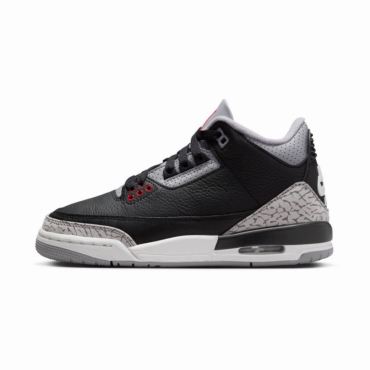 Casual Walking Shoe Air Jordan 3 Retro 'Black Cement' Big Kids' Shoes