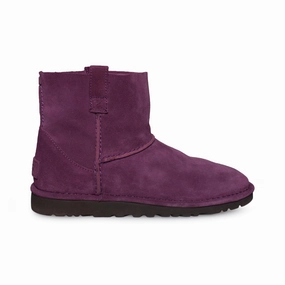 UGG Classic Unlined Mini Grape Wine Boots - Women's Reyme Boots