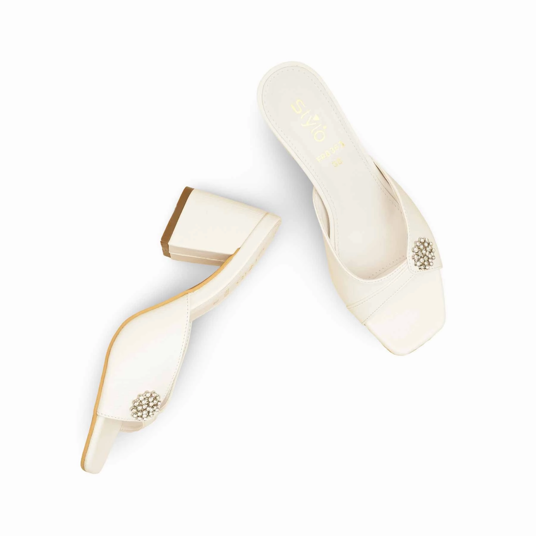 Cream Formal Slipper For Women FR8363 Tasmanian Devil Slippers